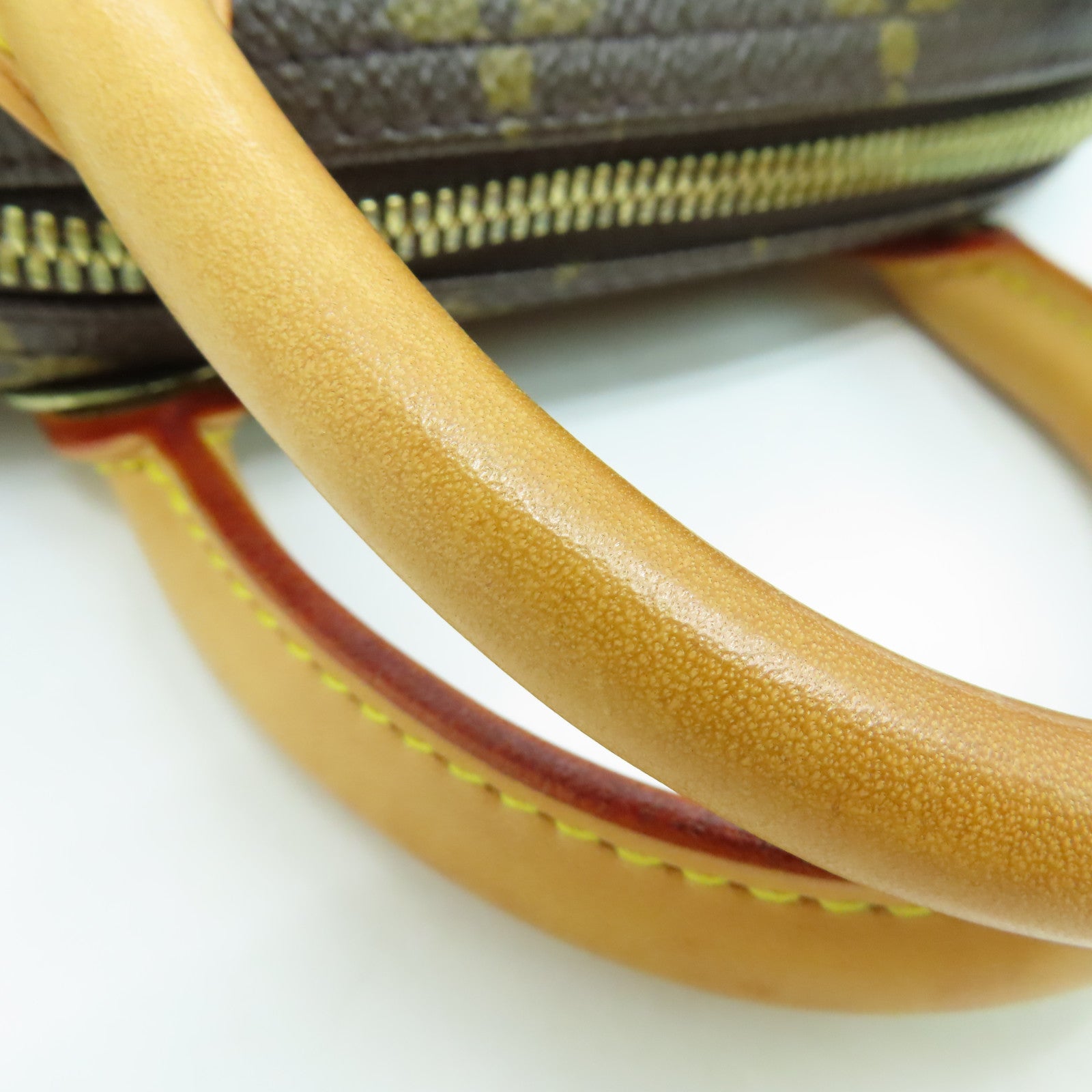 LOUIS VUITTON Monogram Trouville Hand Bag金扣手挽袋啡色