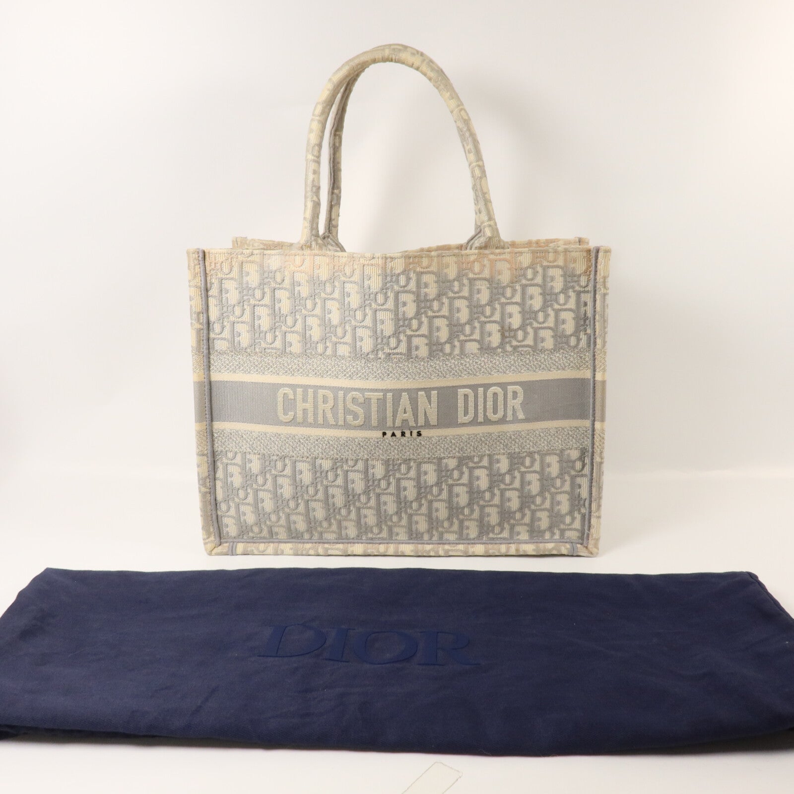Dior 帆布Book Tote Medium手挽袋