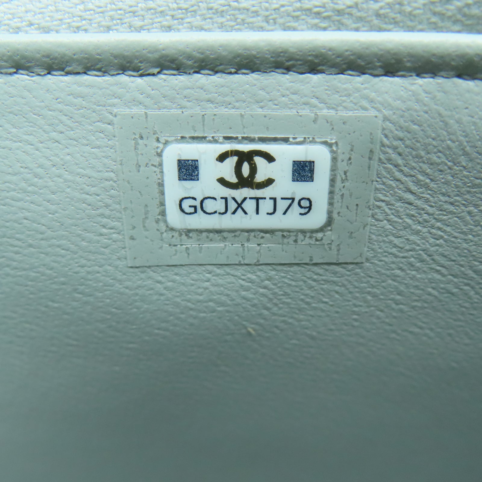 CHANEL 【清倉大減價】羊皮皮革Chain Shoulder金扣肩背袋淺綠色