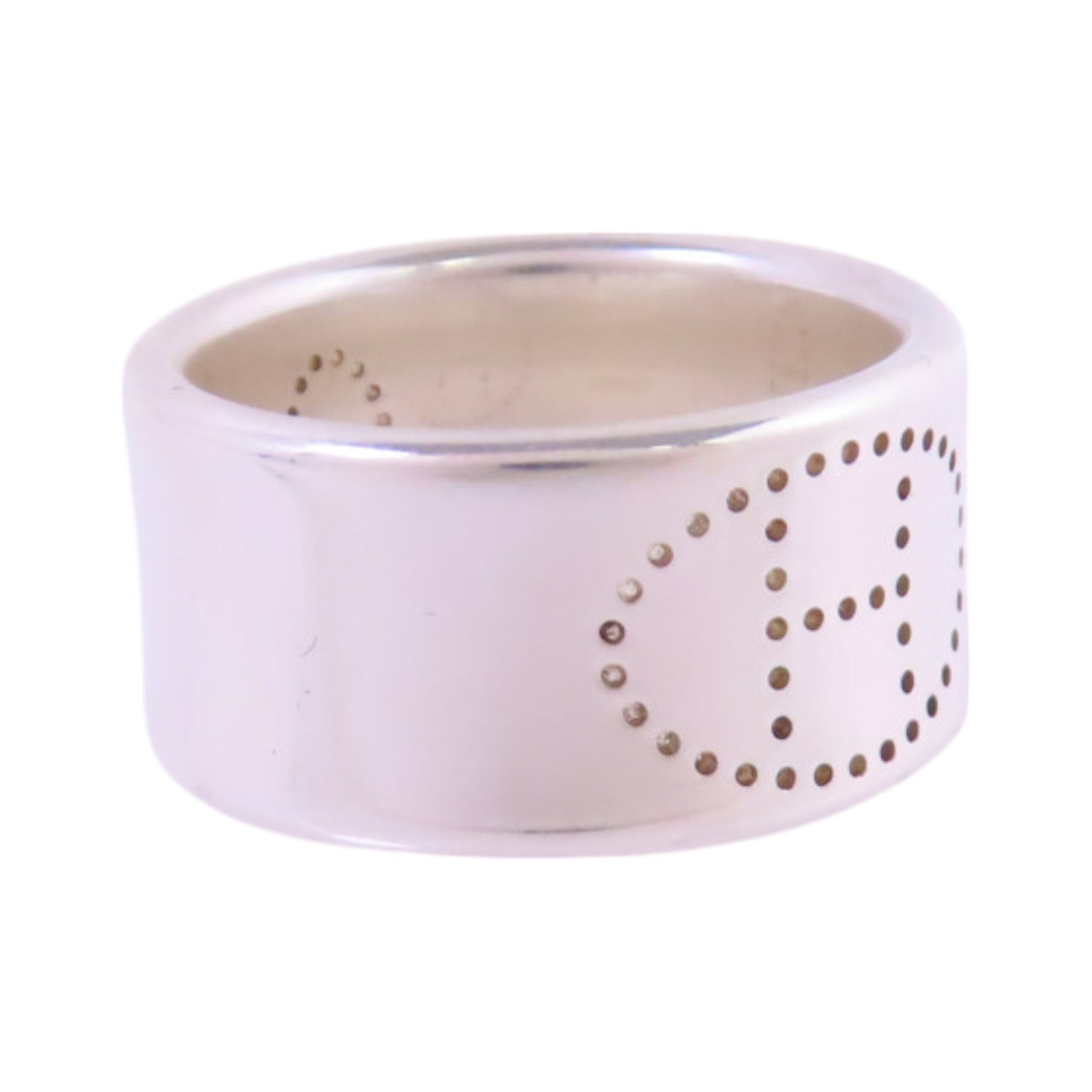 HERMES 925純銀Eclipse Ruban Ring戒指US#7