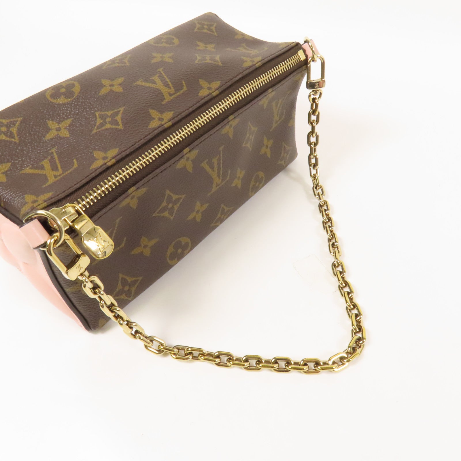 LOUIS VUITTON Monogram Bloom金扣手挽肩背兩用袋