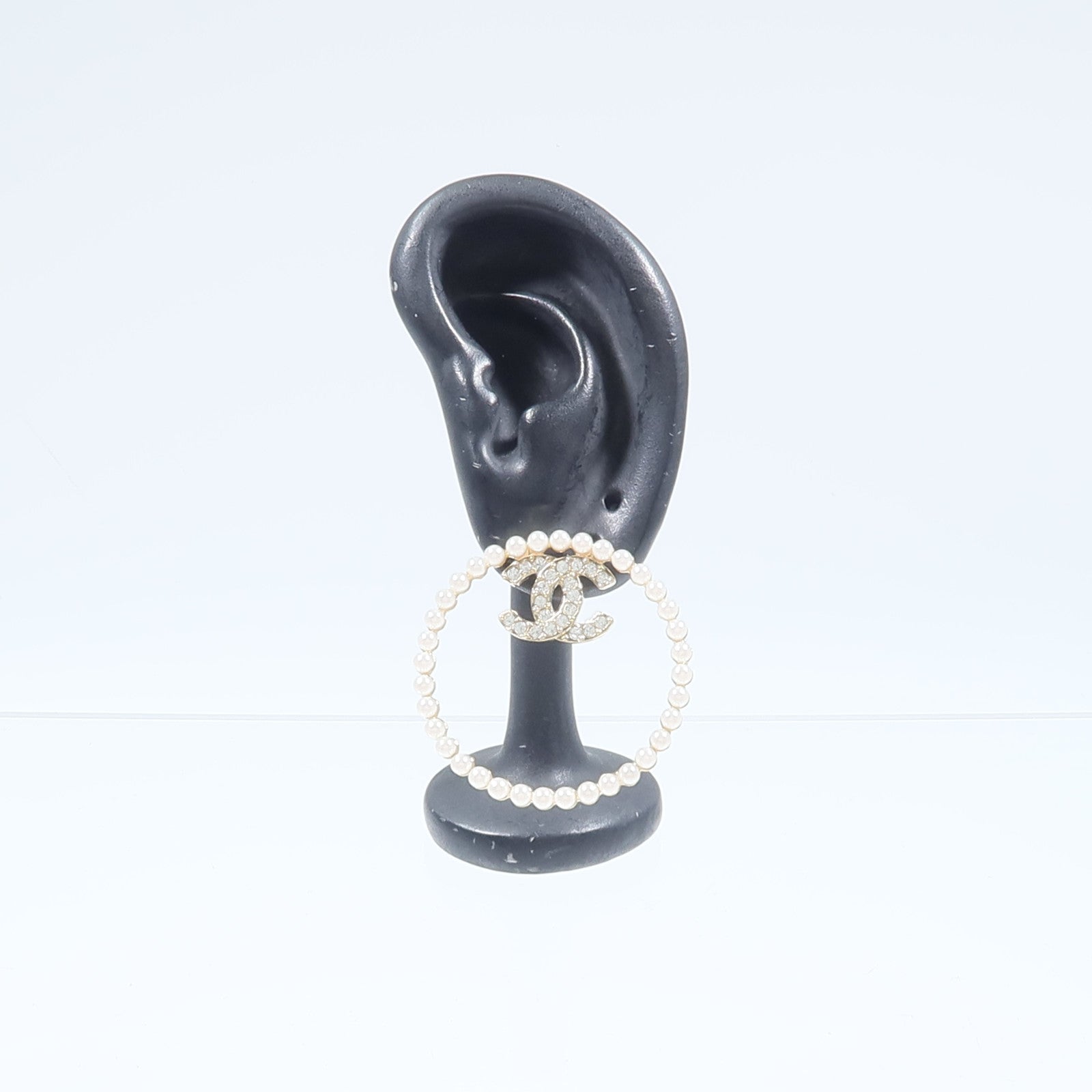 CHANEL 【激減優惠】金屬/PVC Earrings耳環