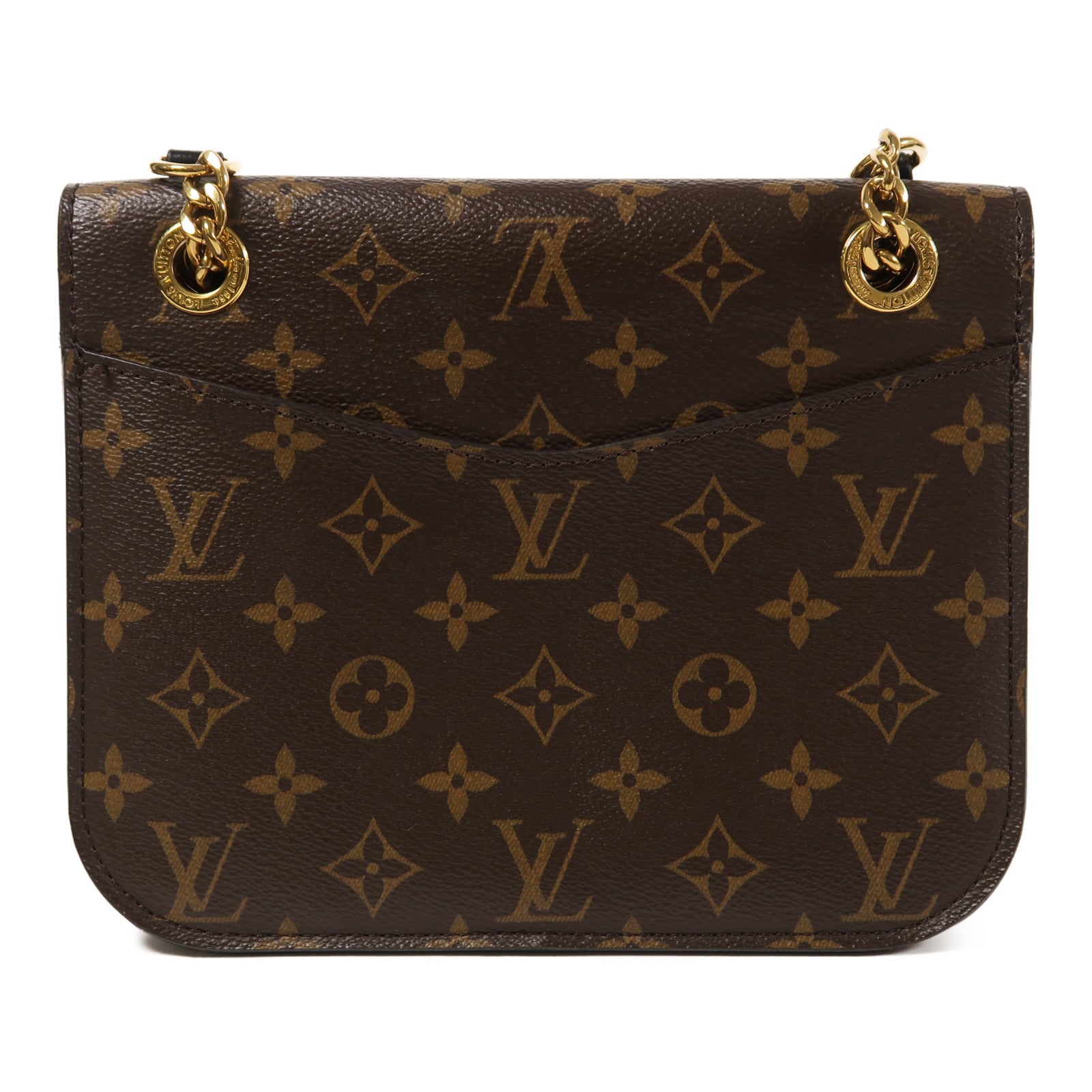 LOUIS VUITTON Monogram Passy金扣肩背袋