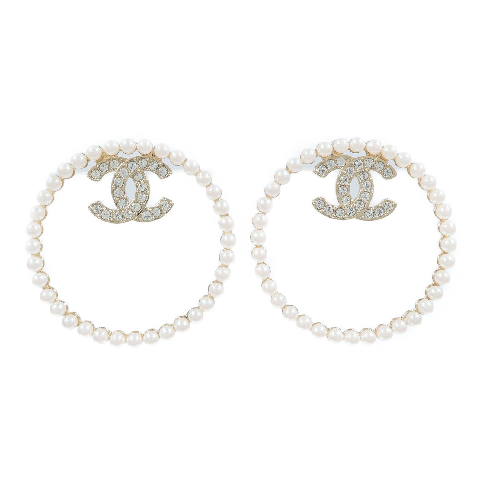 CHANEL 【激減優惠】金屬/PVC Earrings耳環