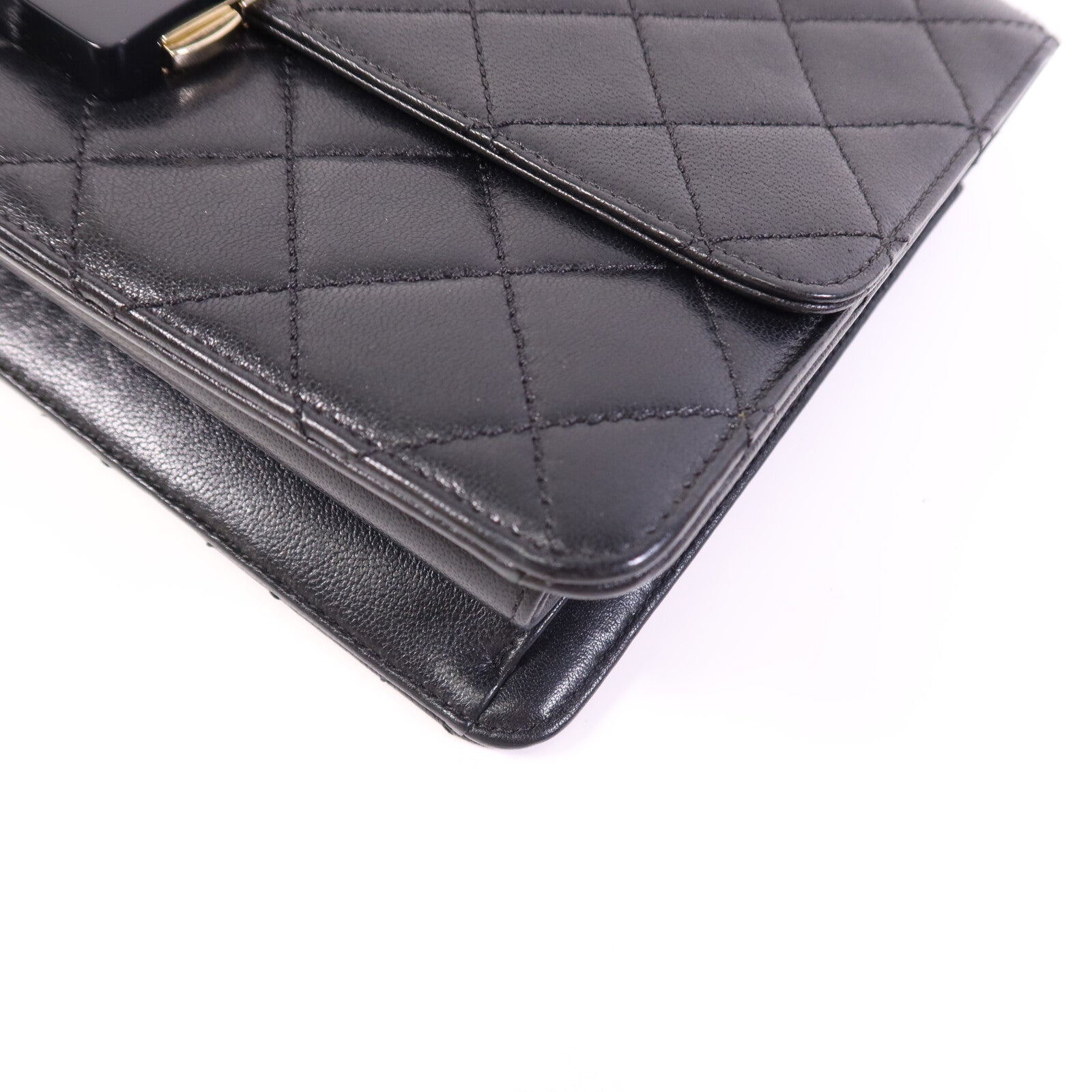 CHANEL 【激減優惠】牛皮皮革Chain Shoulder Bag金扣鏈帶肩背袋
