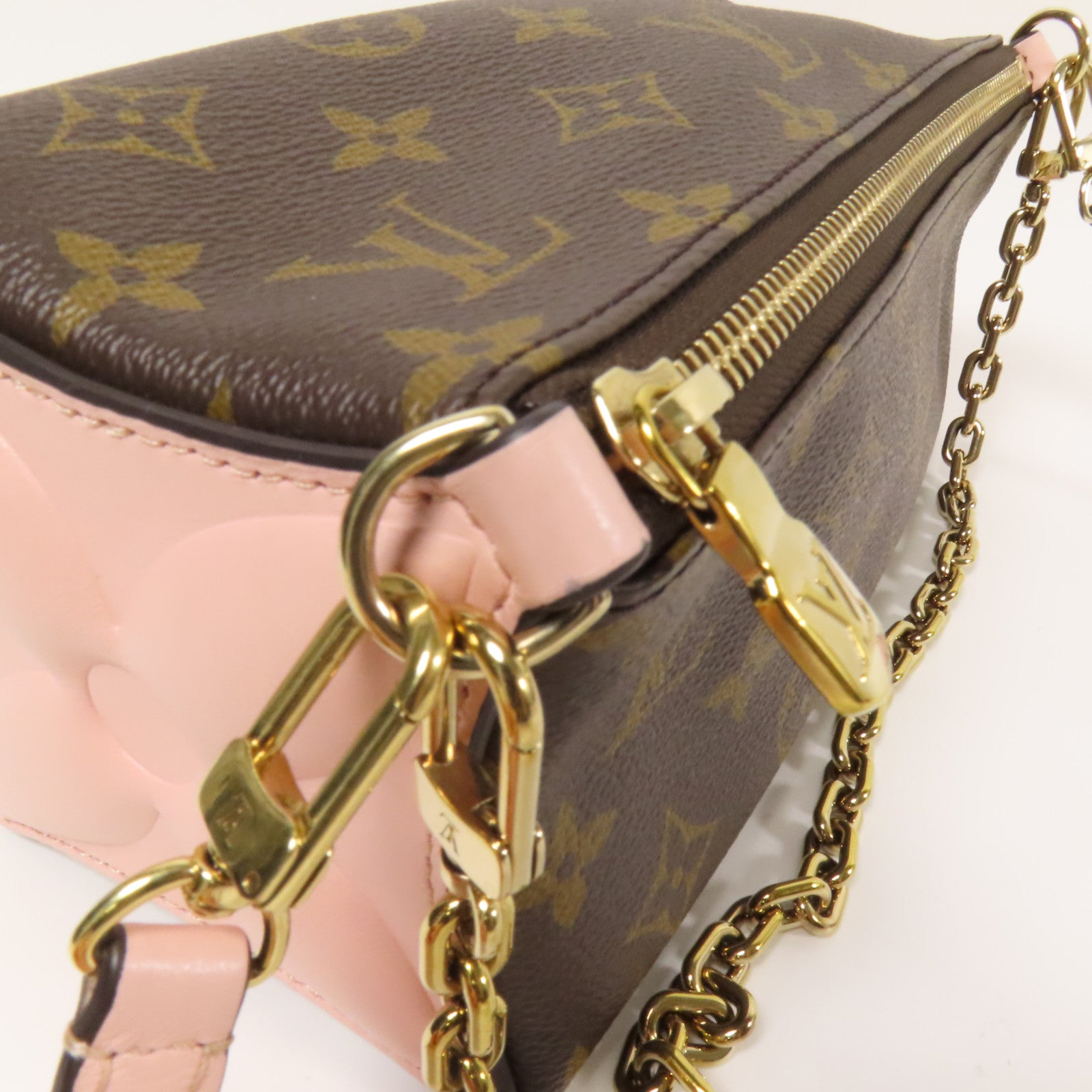 LOUIS VUITTON 【激減優惠】Monogram Bloom金扣手挽肩背兩用袋