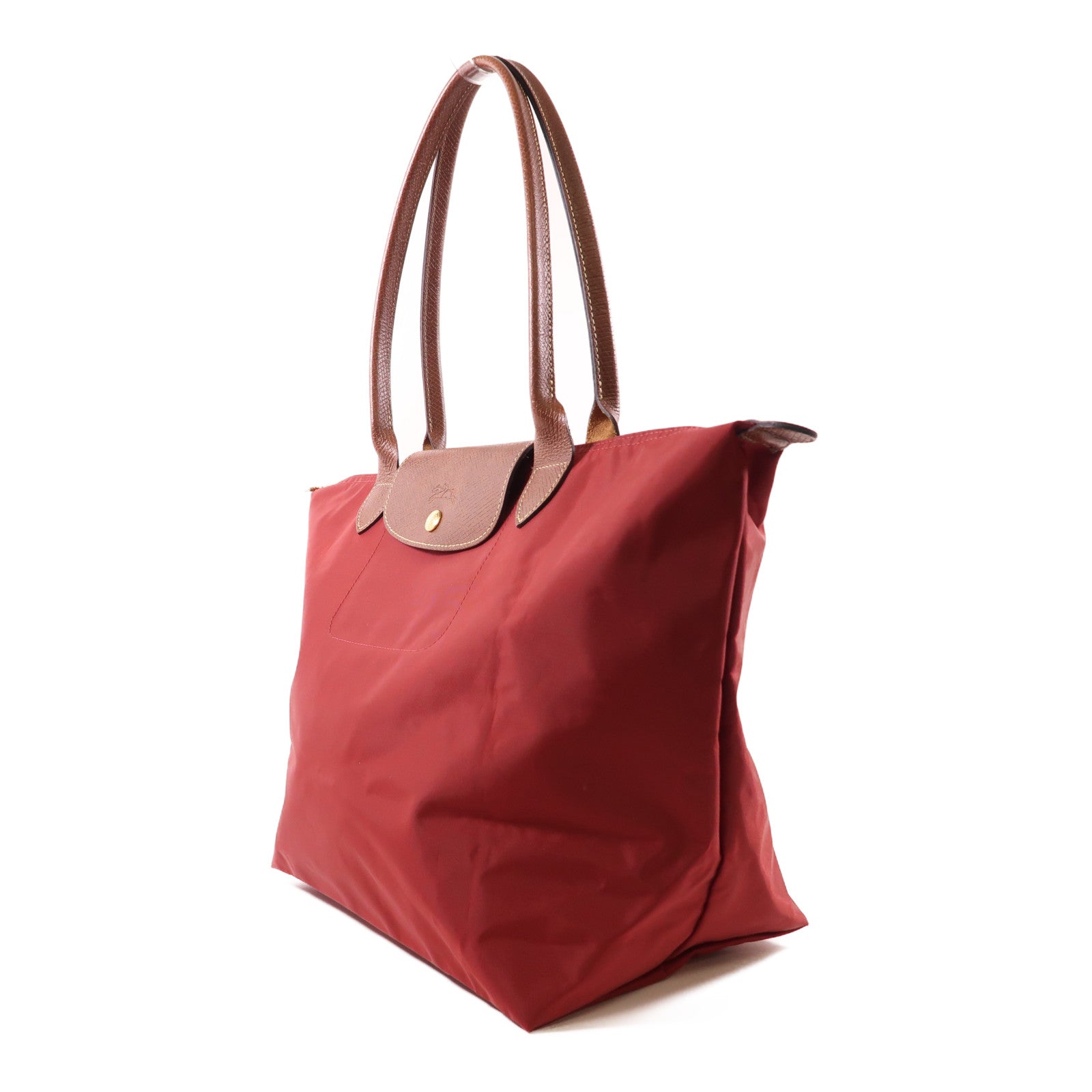 Longchamp 尼龍Tote Bag金扣肩背袋