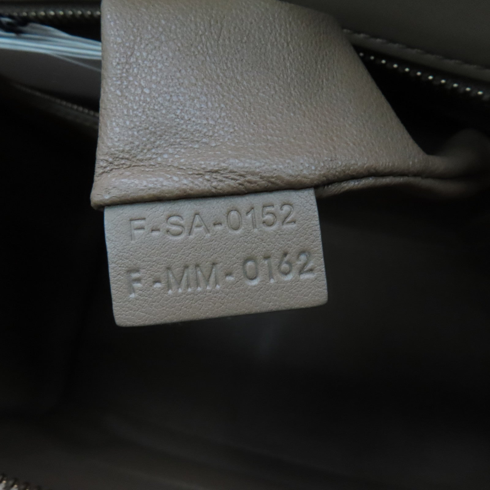 CELINE 【激減優惠】牛皮皮革Nano Luggage Bag金扣手挽袋駝色