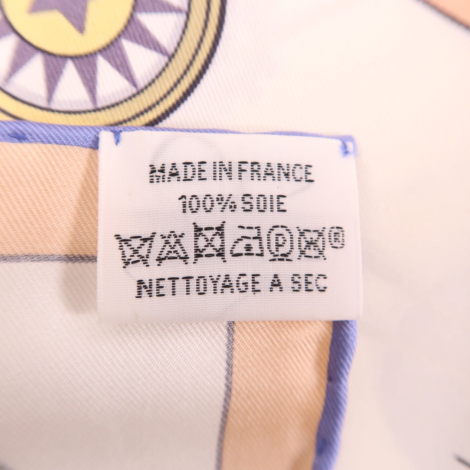 HERMES 絲質Scarf 90絲巾橙色/彩色