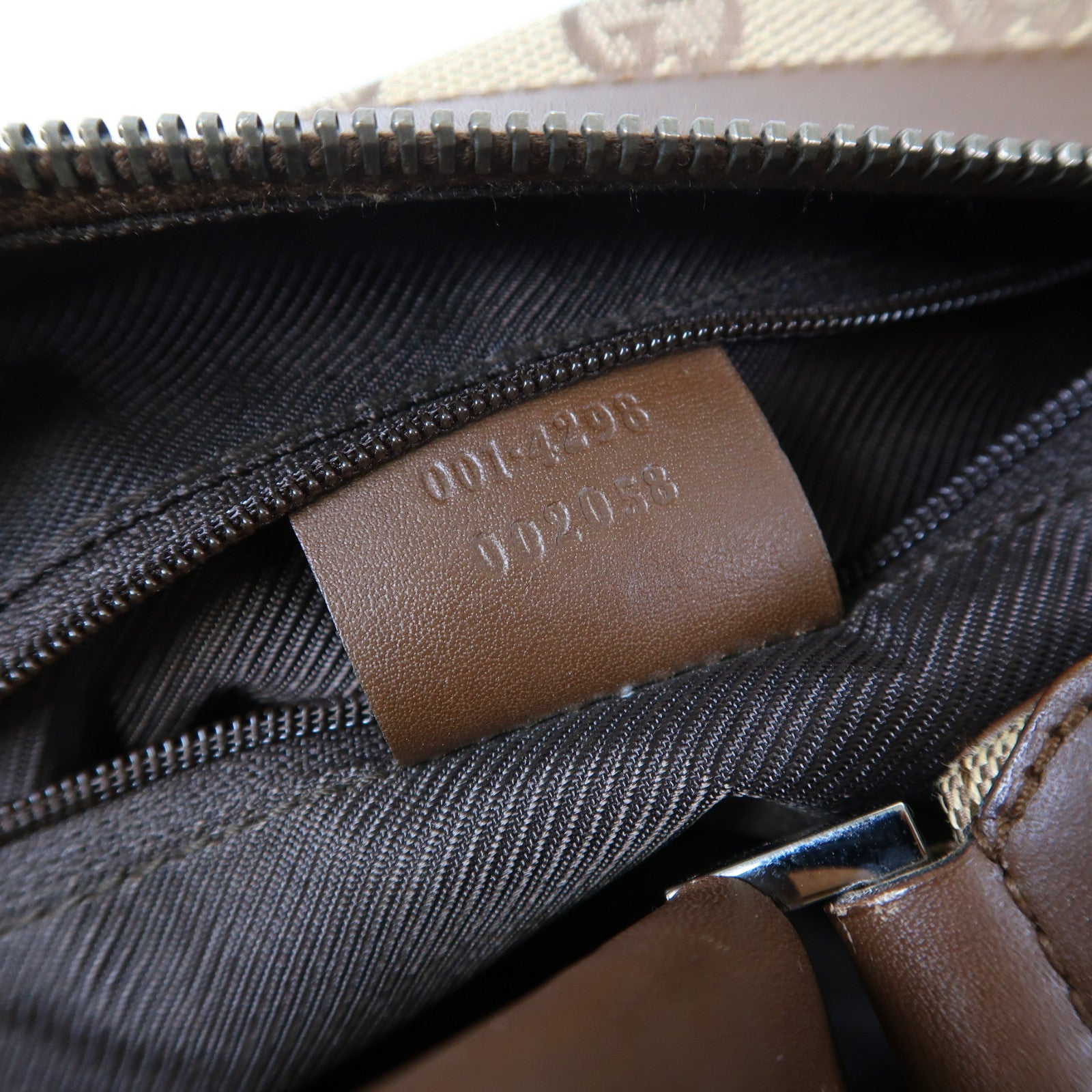 GUCCI 帆布Shoulder Bag肩背袋啡色