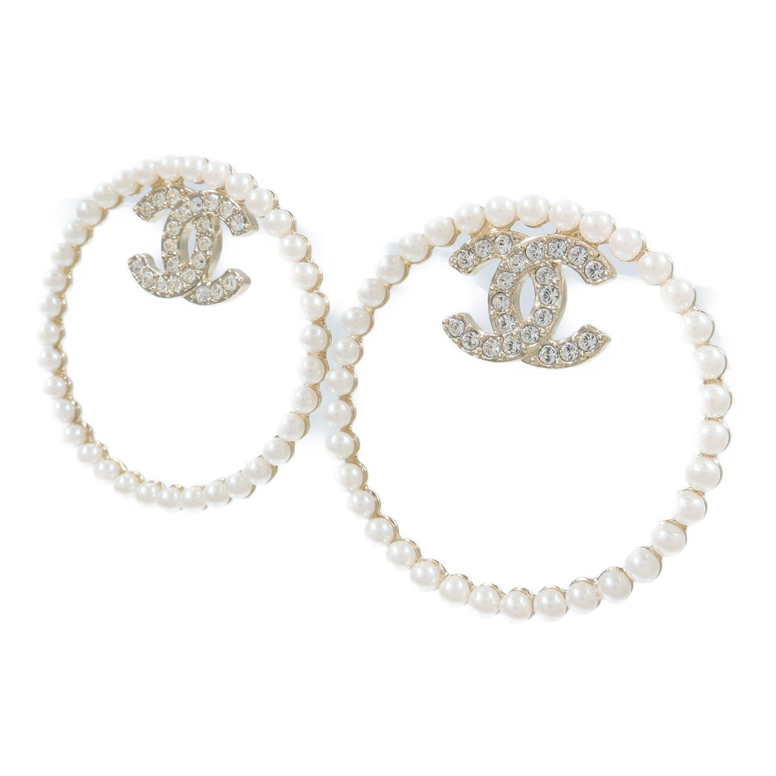 CHANEL 【激減優惠】金屬/PVC Earrings耳環