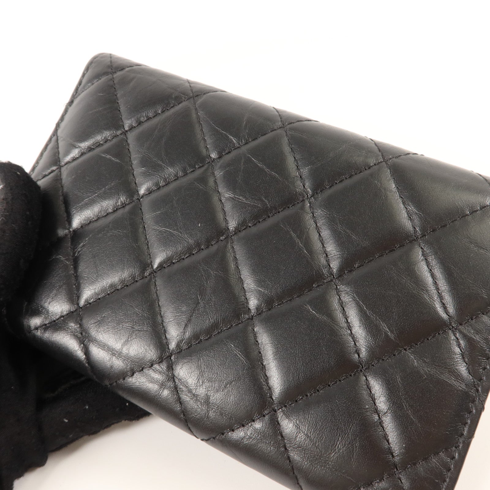 CHANEL 牛皮皮革2.55 Flap Wallet錢包