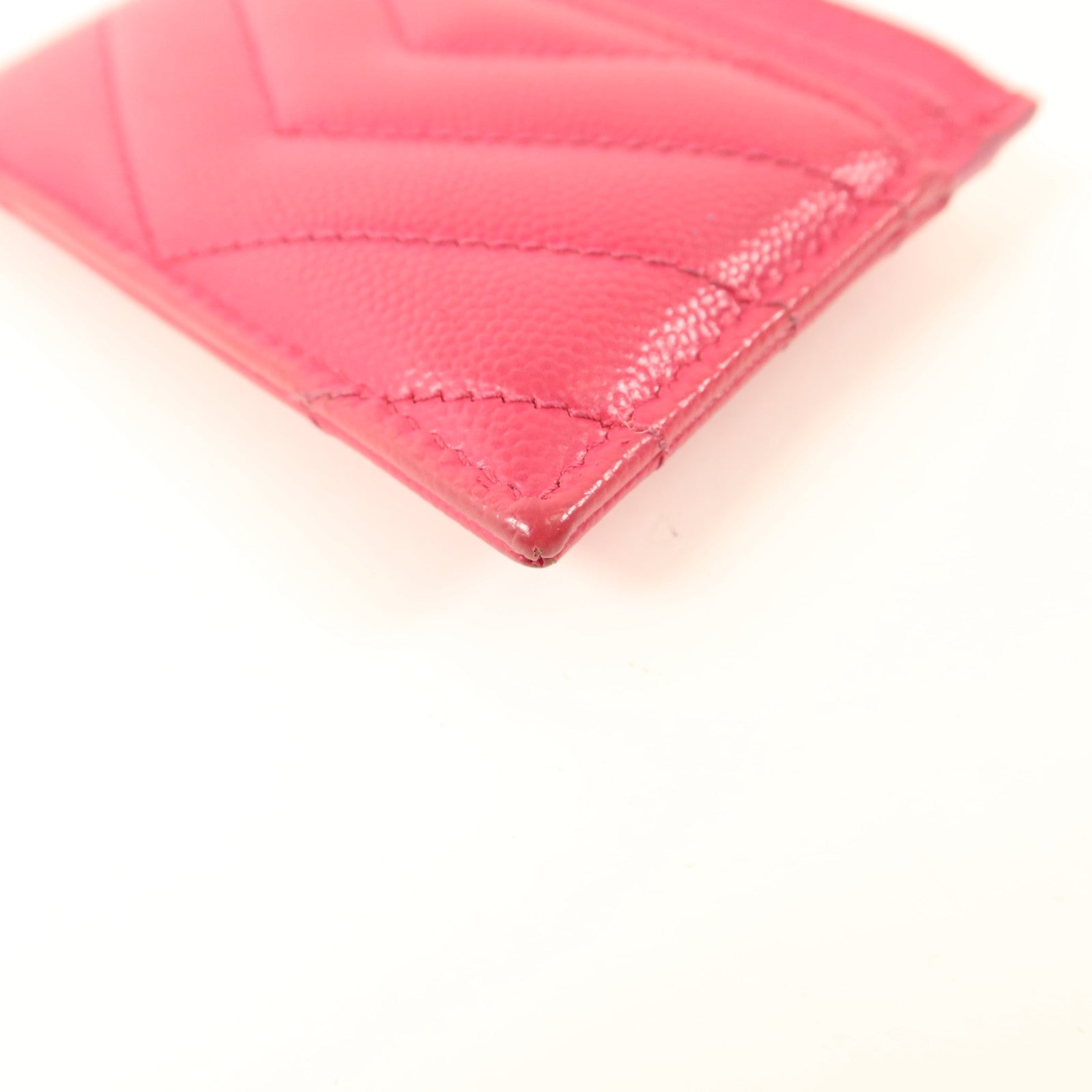 SAINT LAURENT 牛皮皮革Card Case金扣卡片套