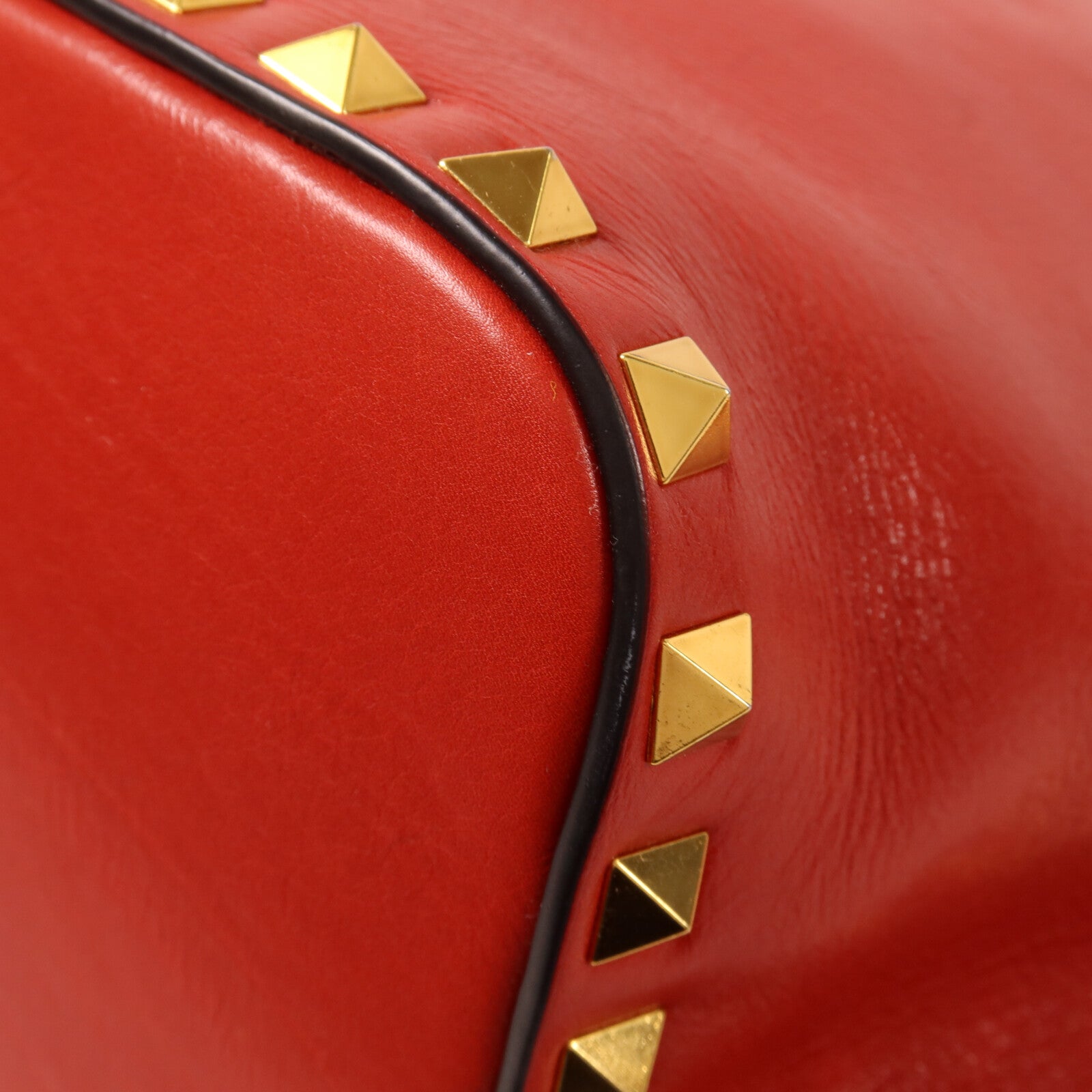 Valentino 牛皮皮革Rockstud Hyde Tote Bag手挽肩背兩用袋
