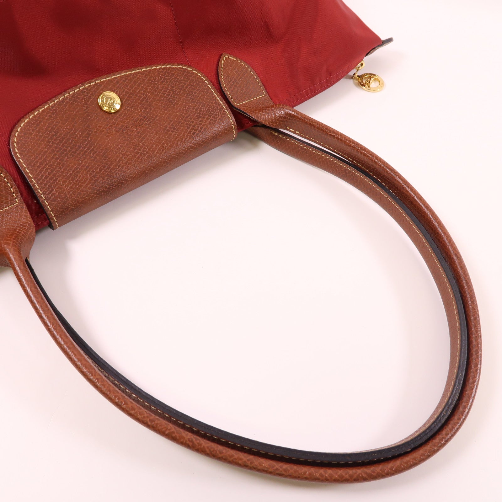 Longchamp 尼龍Tote Bag金扣肩背袋