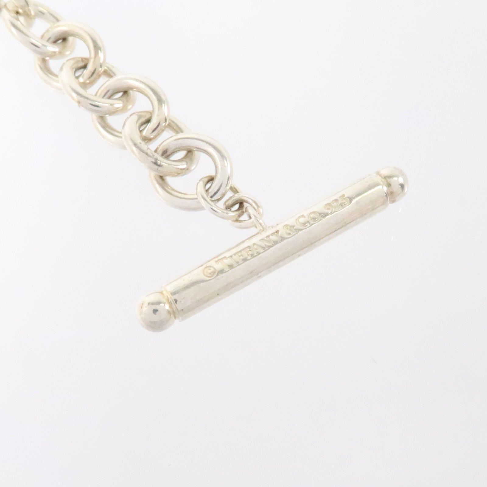 TIFFANY＆CO 925純銀Toggle Chain Bracelet手鏈