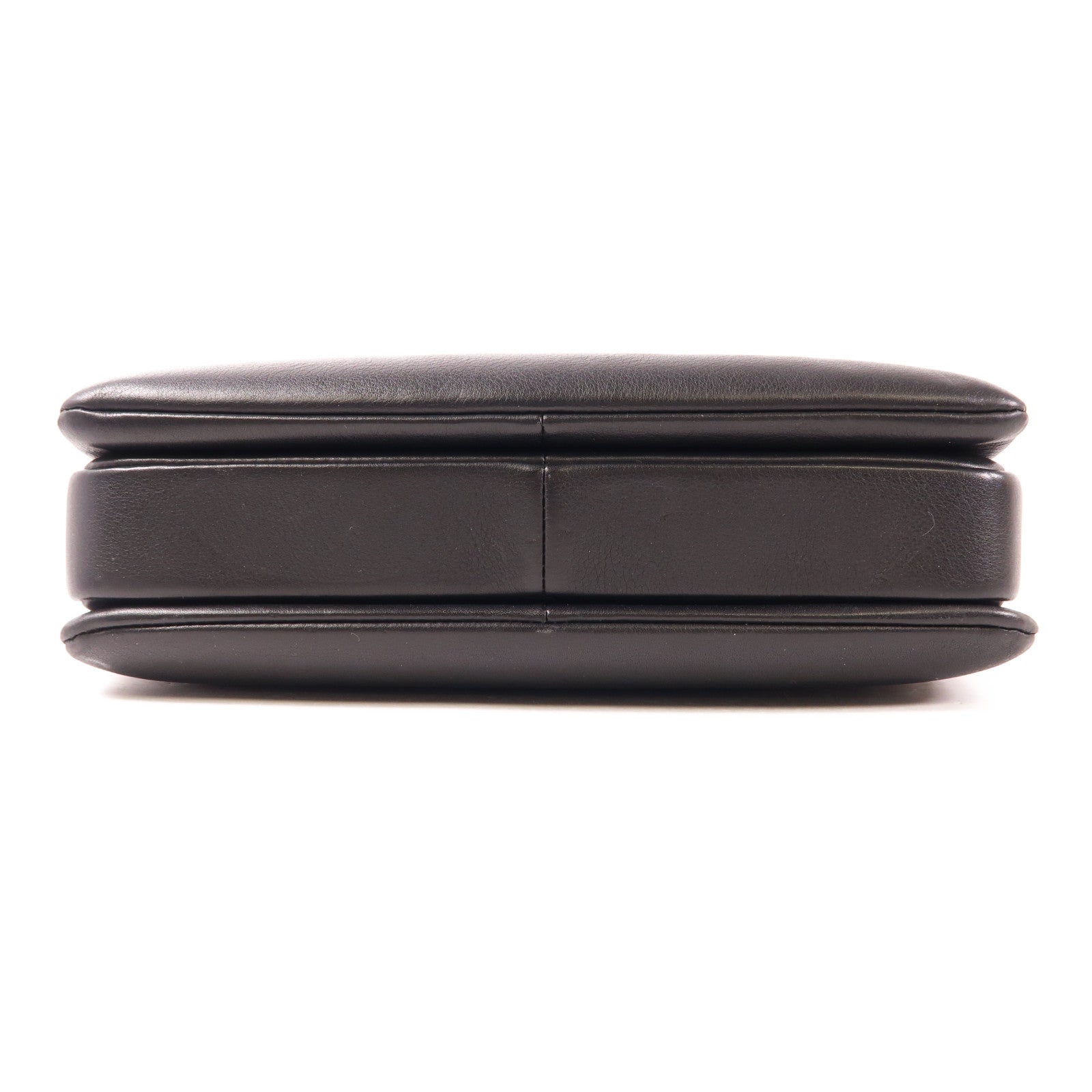 CHANEL 牛皮皮革2 Way Shoulder銀扣手挽肩背兩用袋