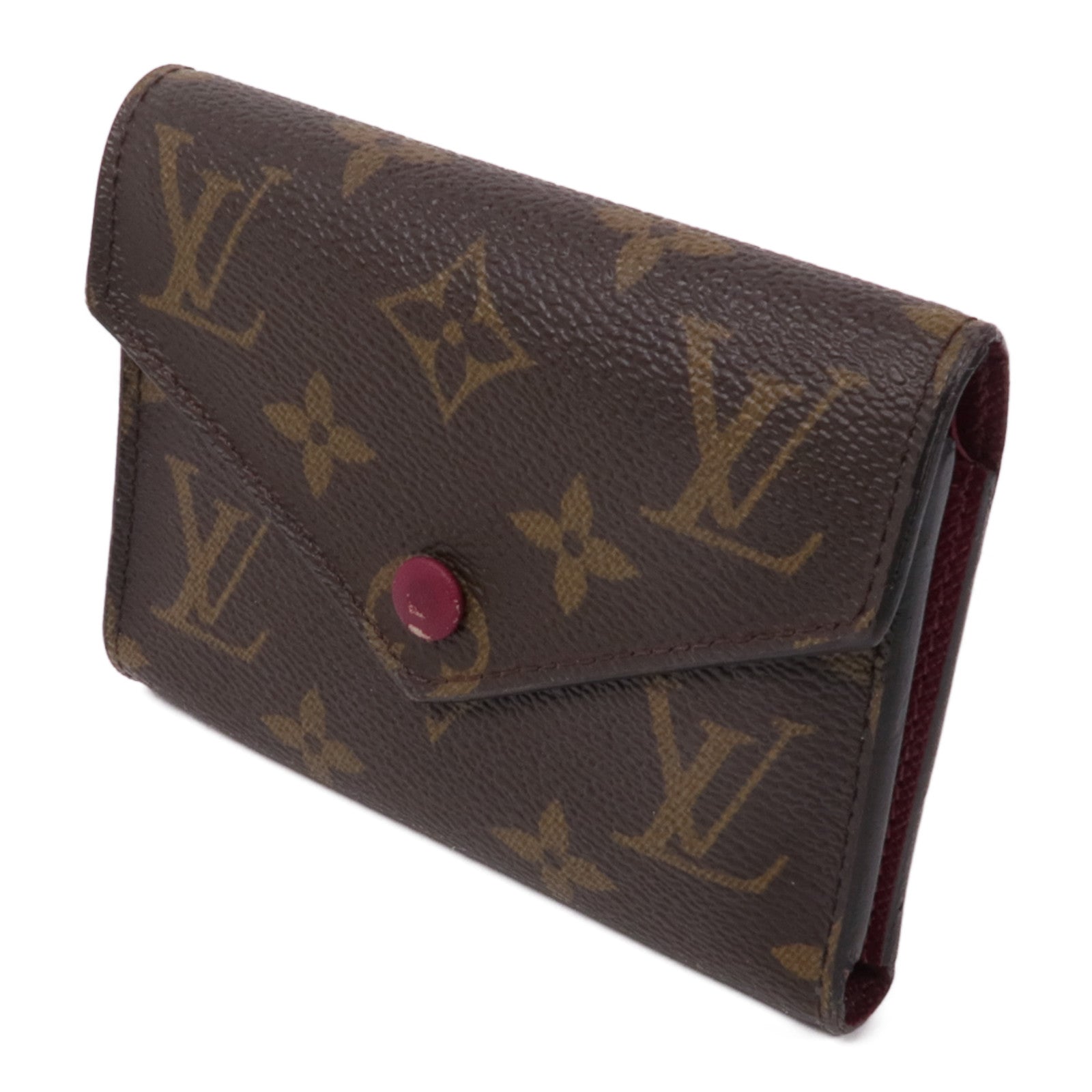 LOUIS VUITTON Monogram Victorine Wallet金扣錢包