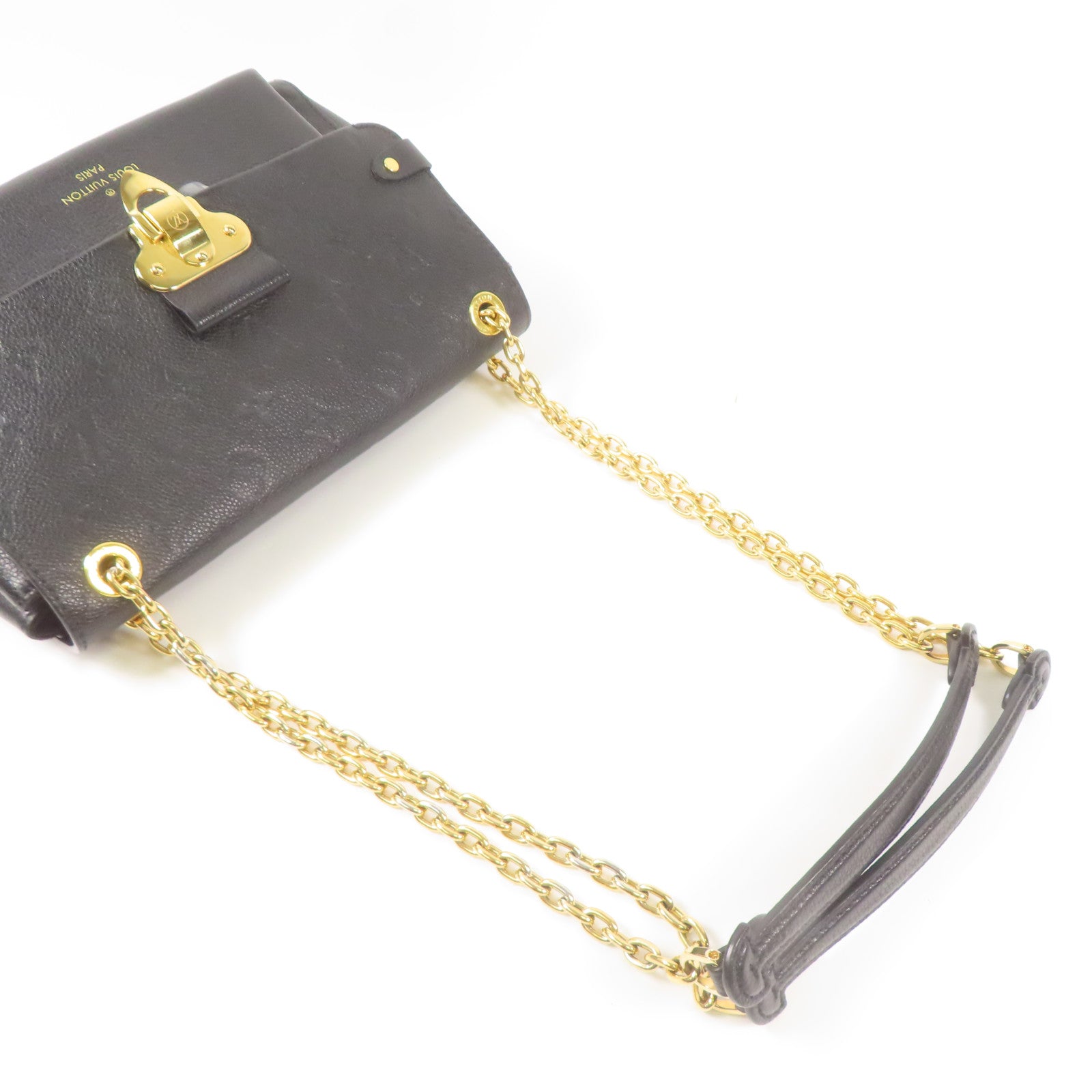 LOUIS VUITTON 【激減優惠】Monogram Empreinte Vavin PM金扣肩背袋