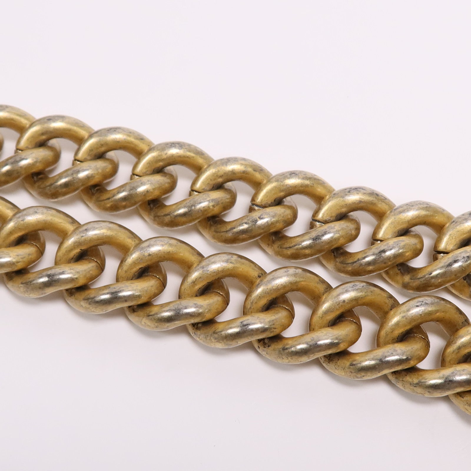 CHANEL 羊皮皮革Boy 25金扣鏈帶肩背袋