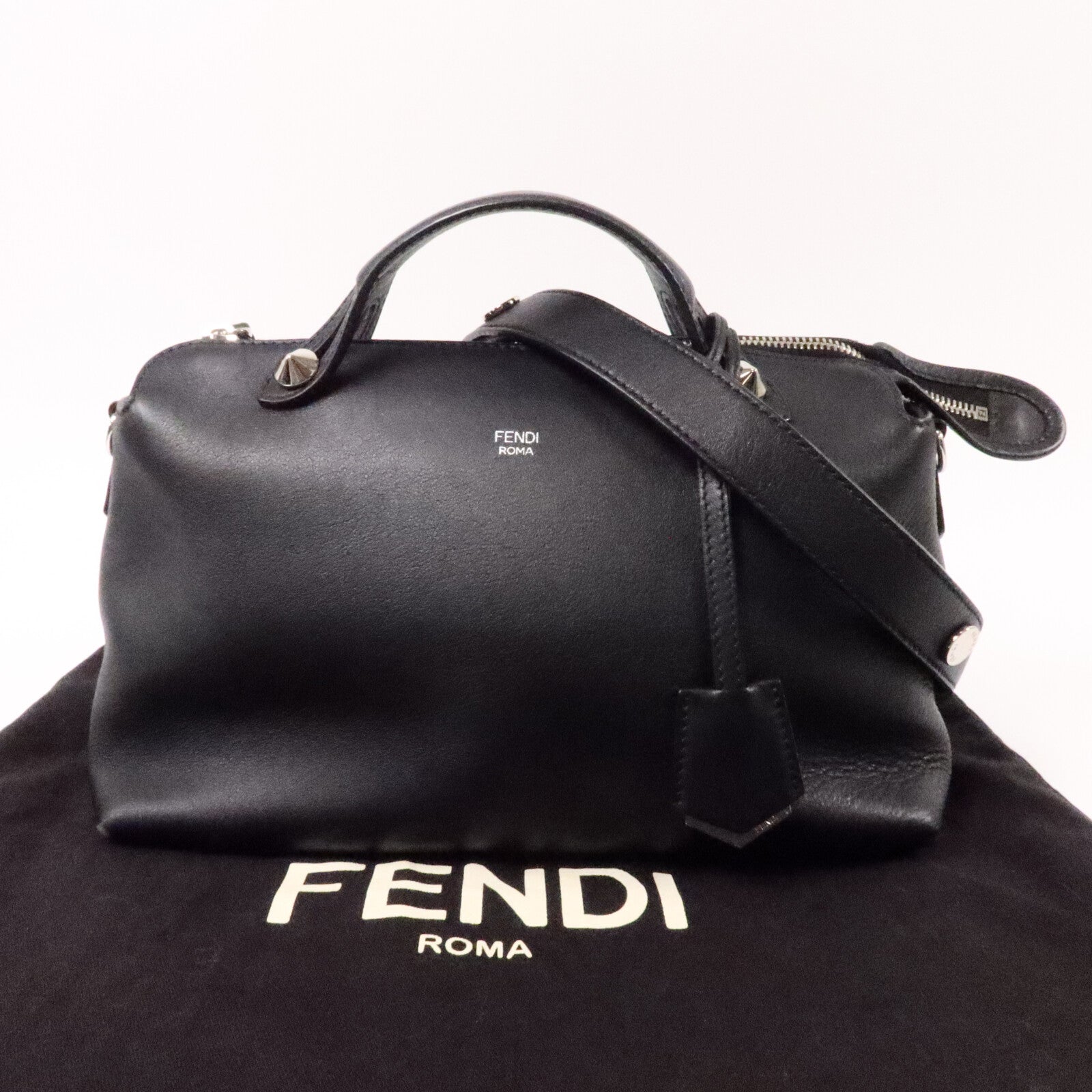 FENDI 牛皮皮革By The Way手挽肩背兩用袋