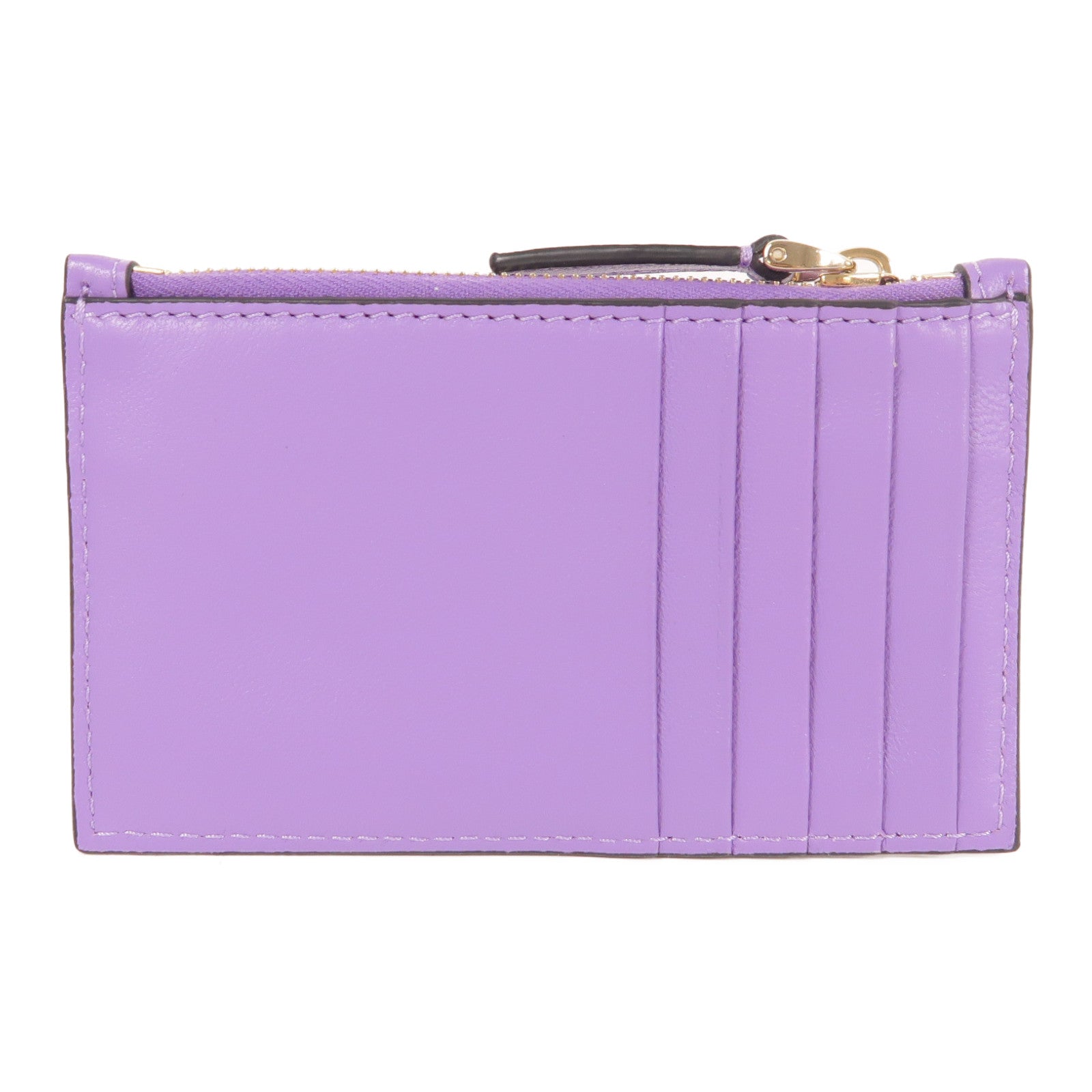 Valentino 羊皮皮革Card Case金扣卡片套