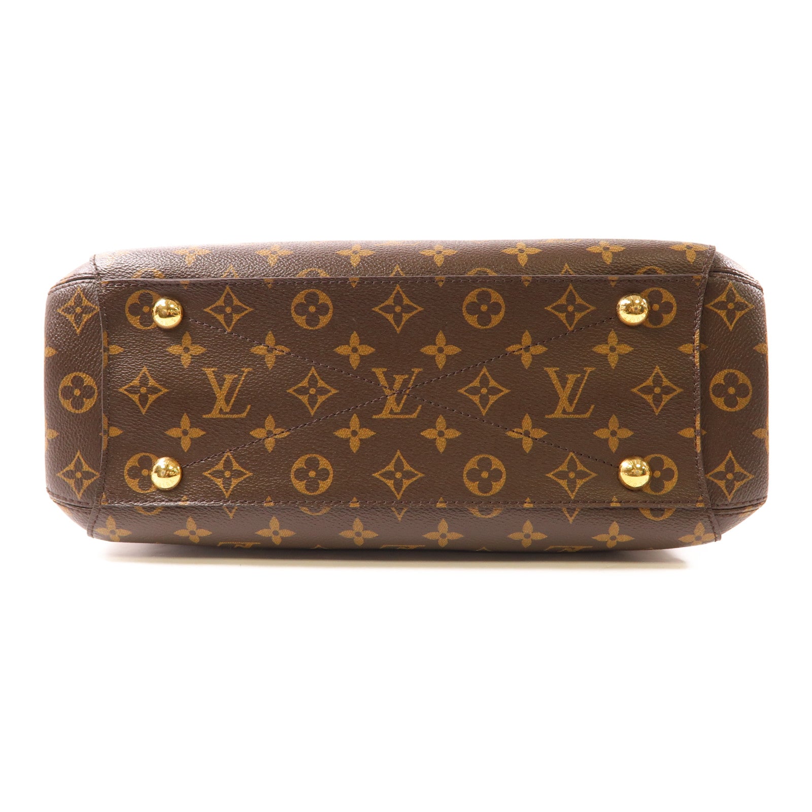 LOUIS VUITTON Monogram Montaigne MM金扣手挽肩背兩用袋