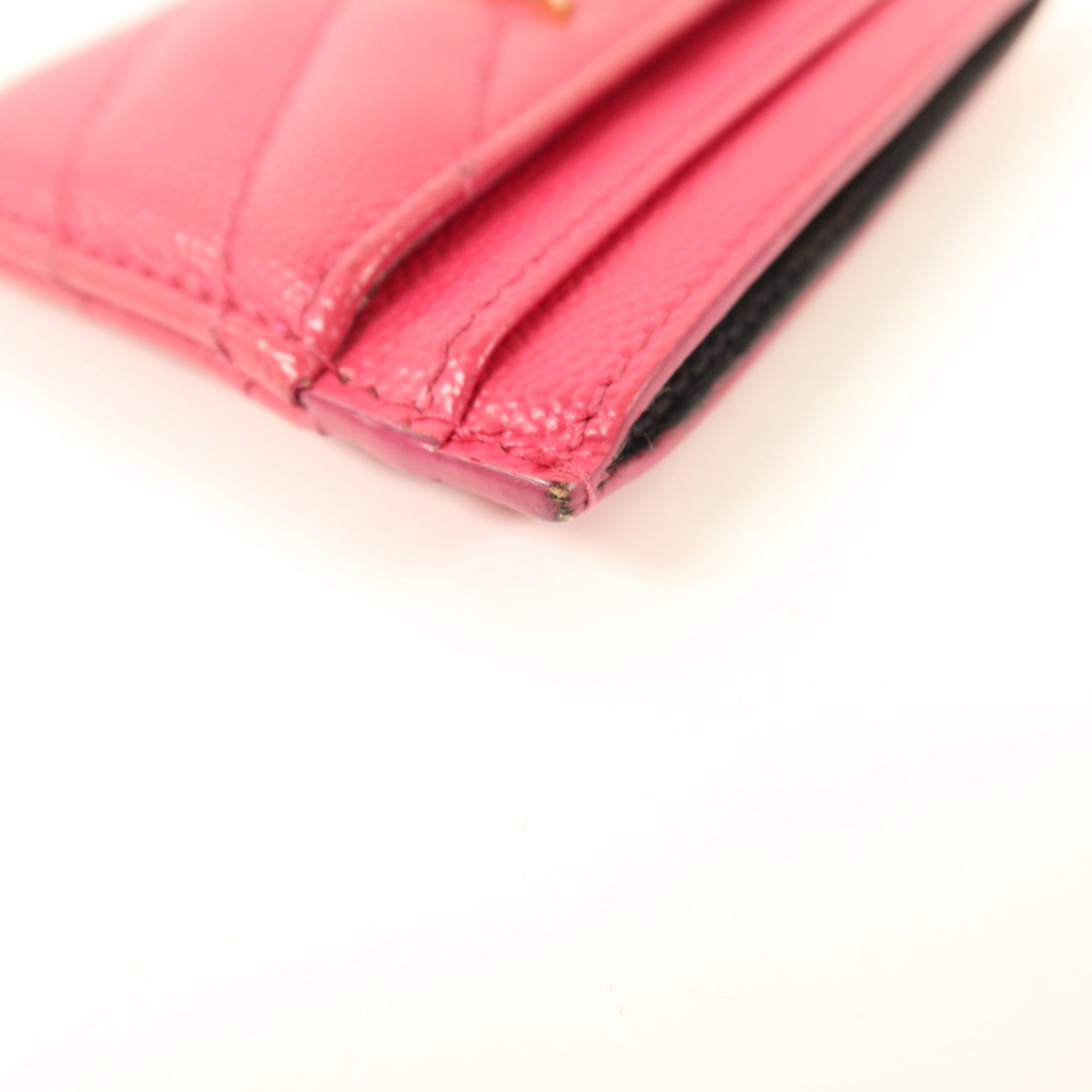 SAINT LAURENT 牛皮皮革Card Case金扣卡片套
