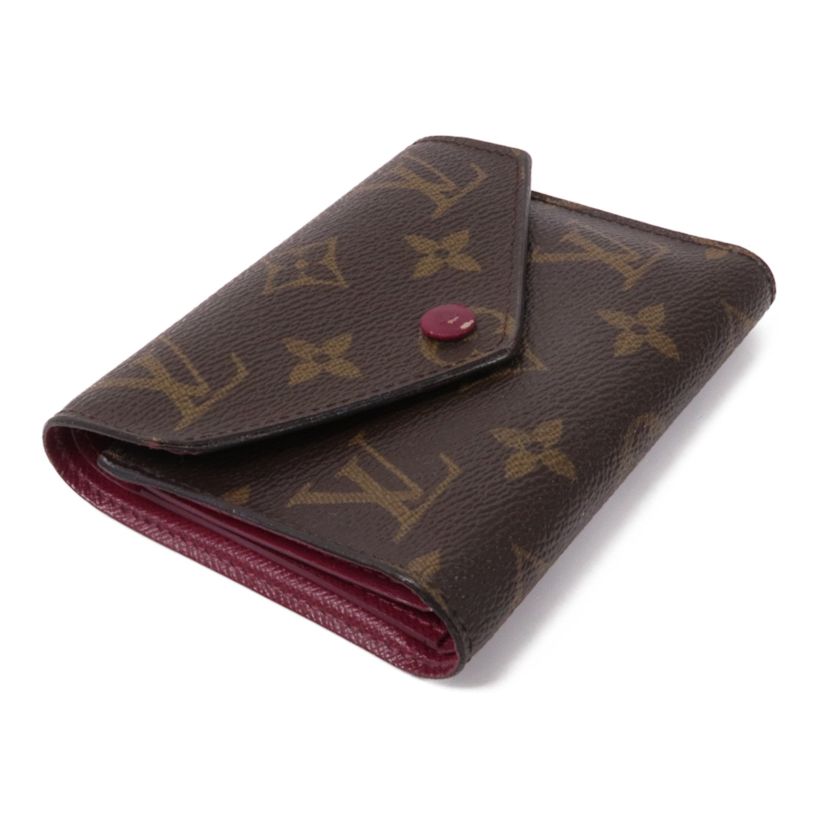 LOUIS VUITTON Monogram Victorine Wallet金扣錢包