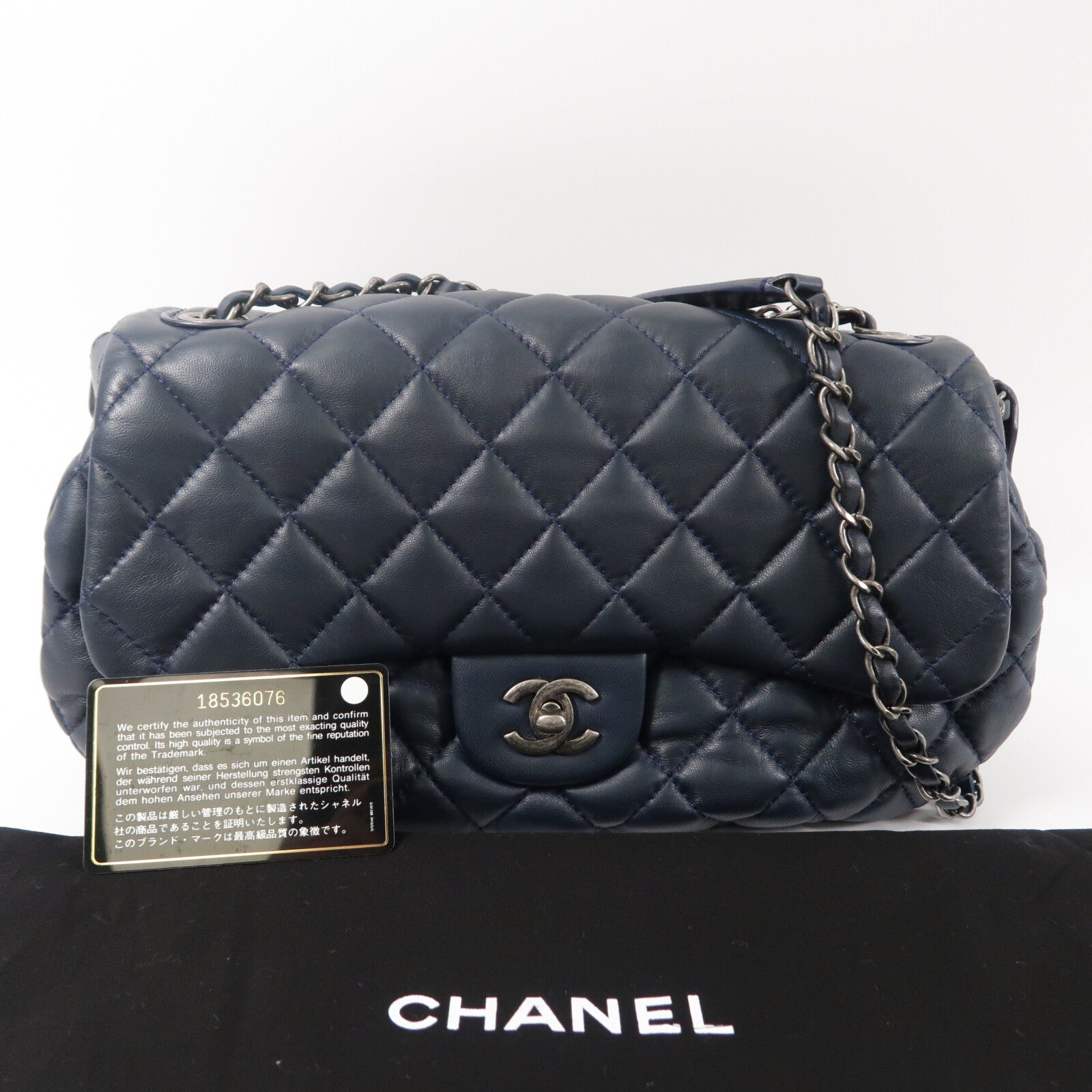 CHANEL 羊皮皮革Shoulder Bag鏈帶肩背袋