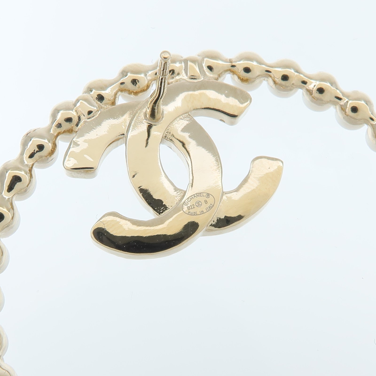 CHANEL 【激減優惠】金屬/PVC Earrings耳環
