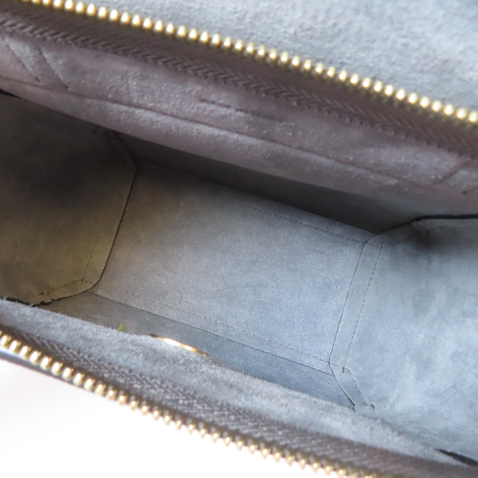 CELINE 牛皮皮革Nano Belt Bag金扣手挽肩背兩用袋灰色