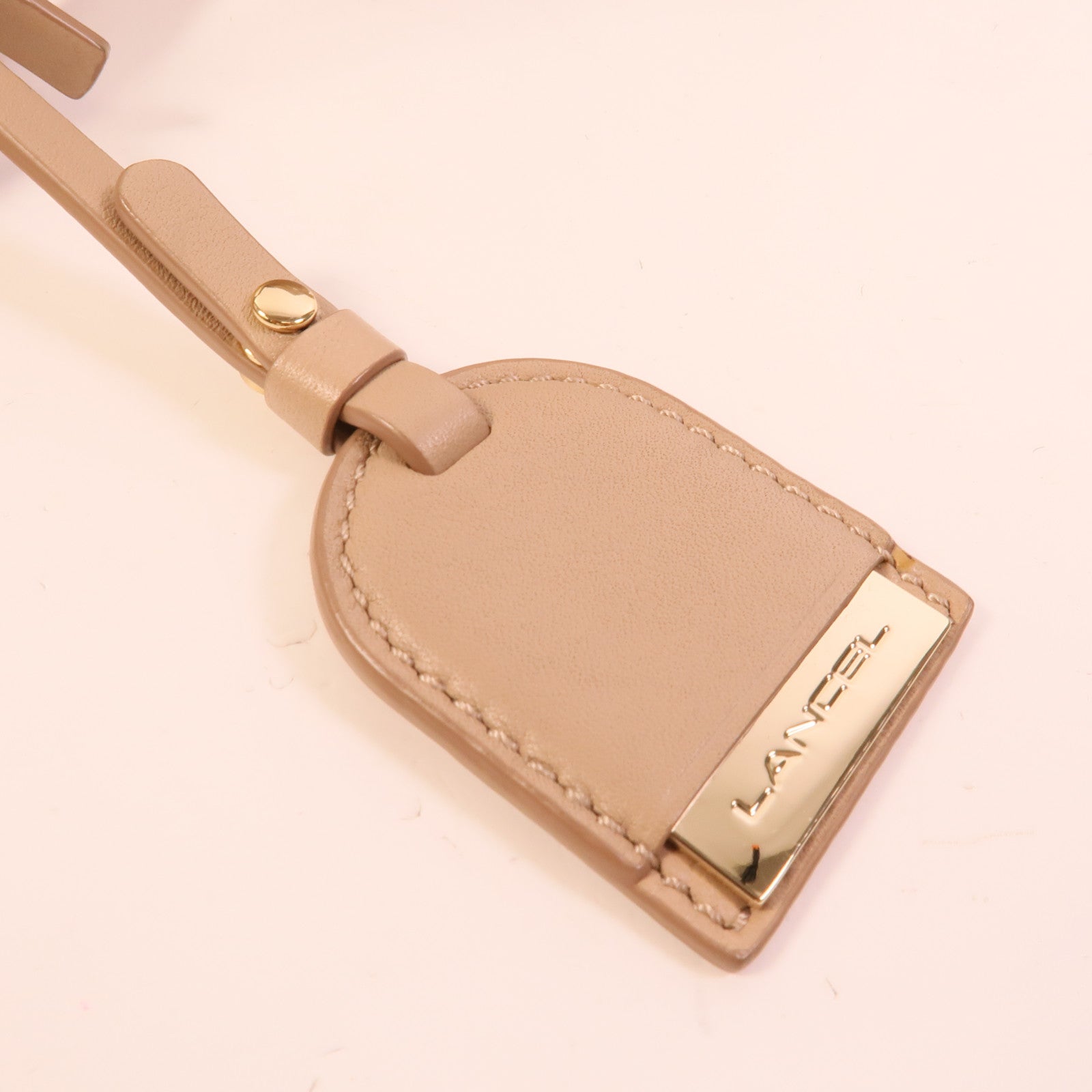 LANCEL 牛皮皮革Handbag手挽袋