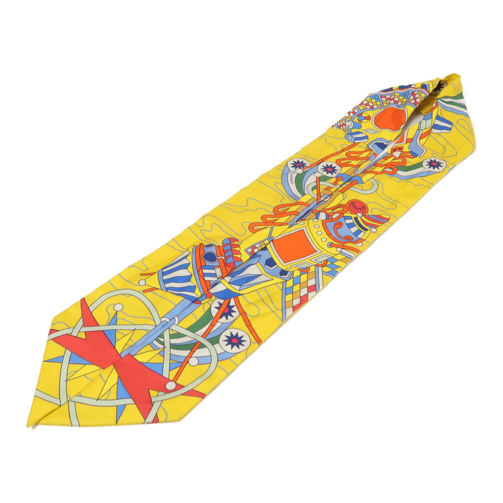 HERMES 【激減優惠】絲質Twilly絲巾