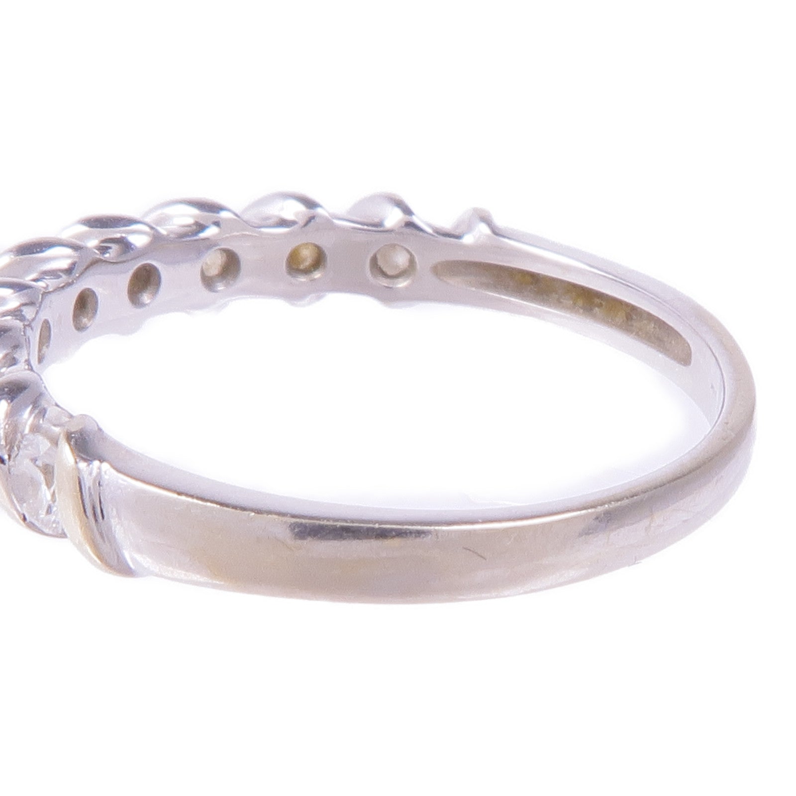 JEWELRY 【激減優惠】18K白金Diamond Ring鑽石戒指US#5.25
