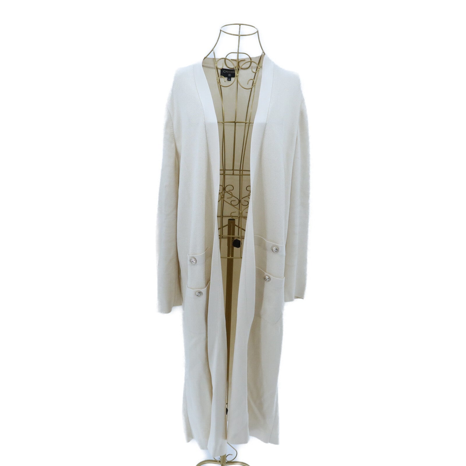 CHANEL Viscose/Polyamide Long Cardigan大衣