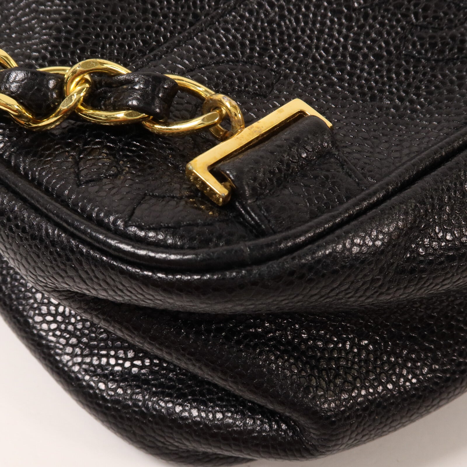 CHANEL 牛皮皮革Vintage Rucksack鏈帶背包