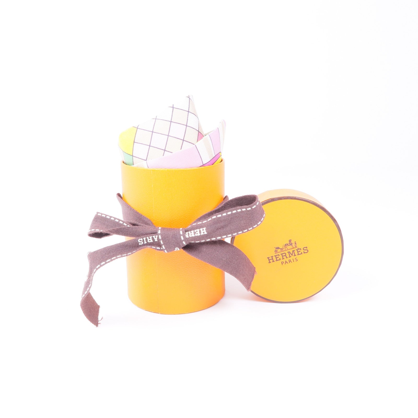 HERMES 絲質Twilly絲巾