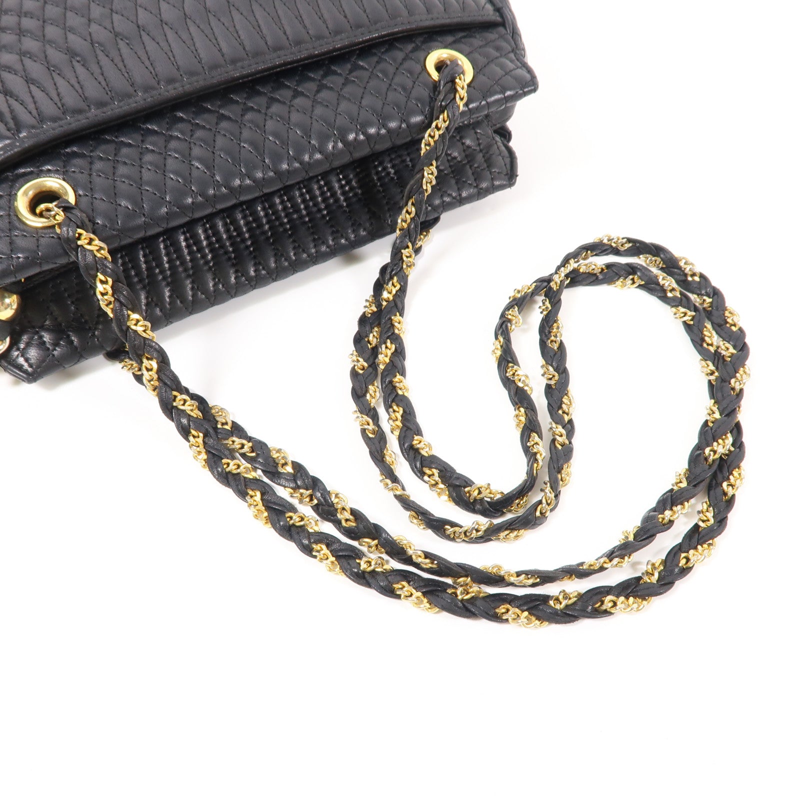 BALLY 牛皮皮革Shoulder Bag金扣鏈帶肩背袋