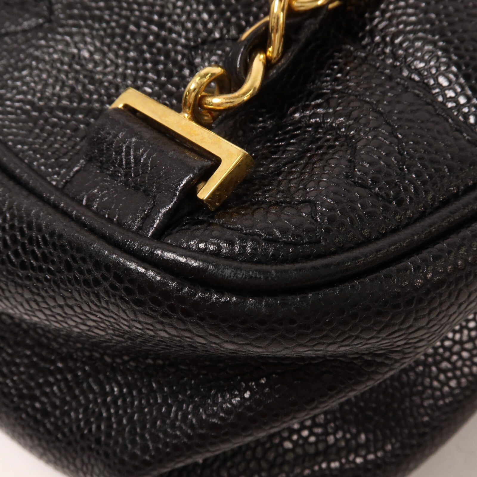 CHANEL 牛皮皮革Vintage Rucksack鏈帶背包