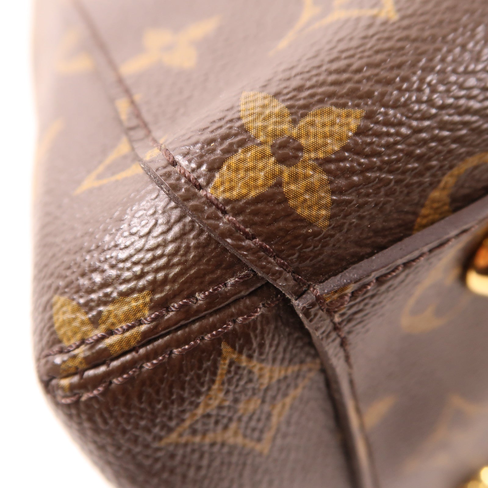 LOUIS VUITTON Monogram Montaigne MM金扣手挽肩背兩用袋