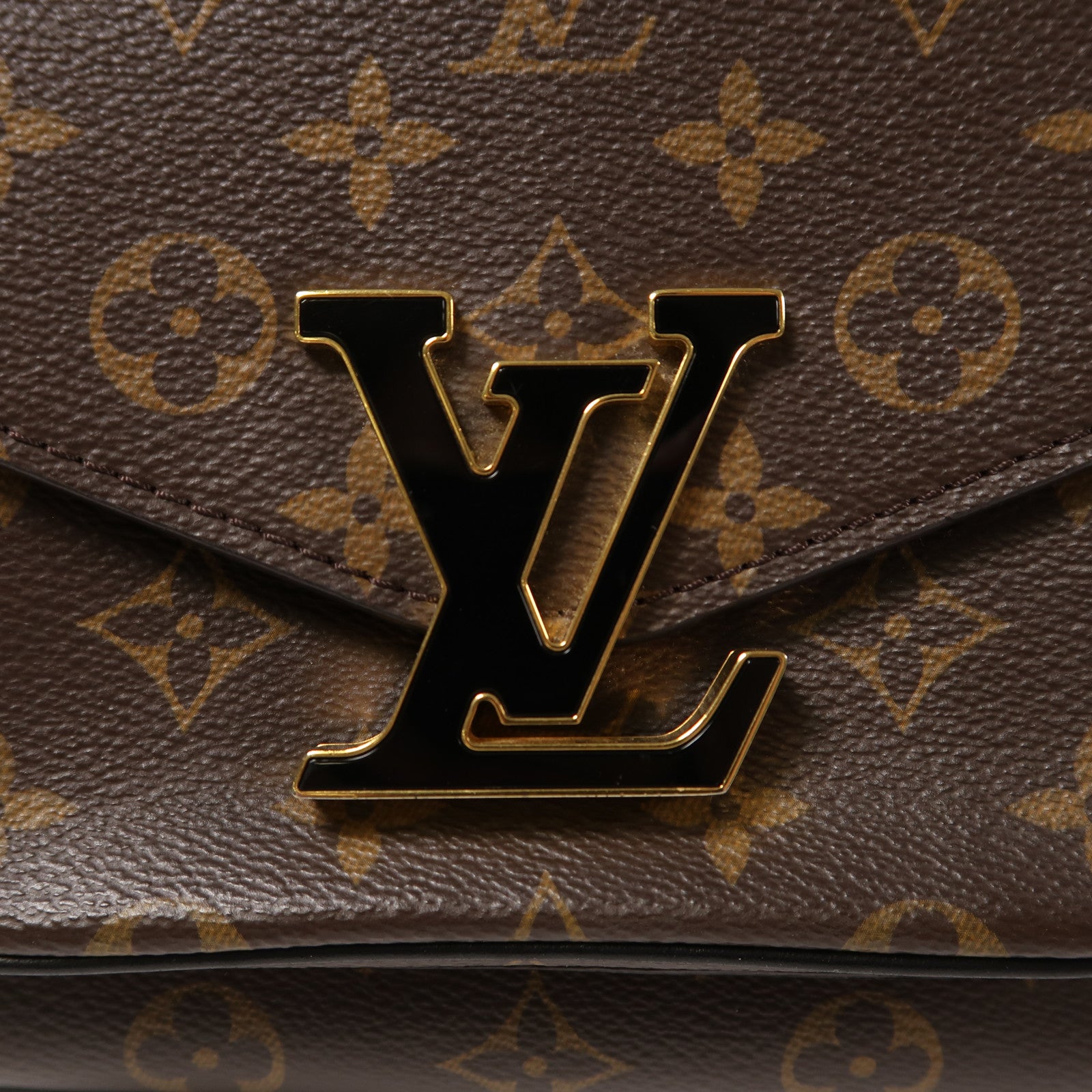 LOUIS VUITTON Monogram Passy金扣肩背袋
