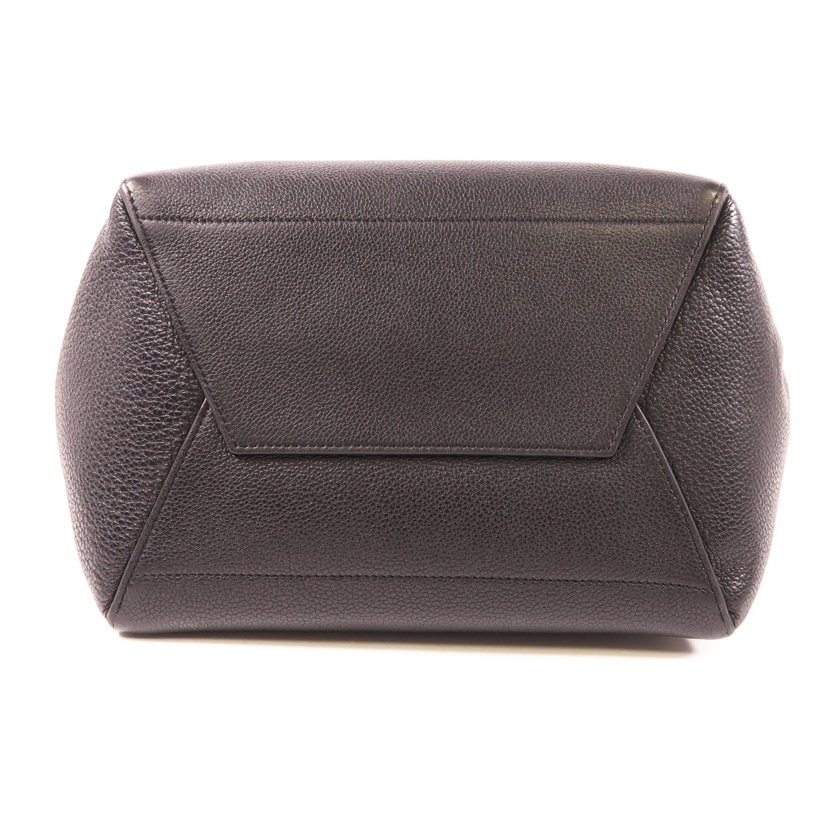CELINE 牛皮皮革Sangle Bucket Bag金扣肩背袋