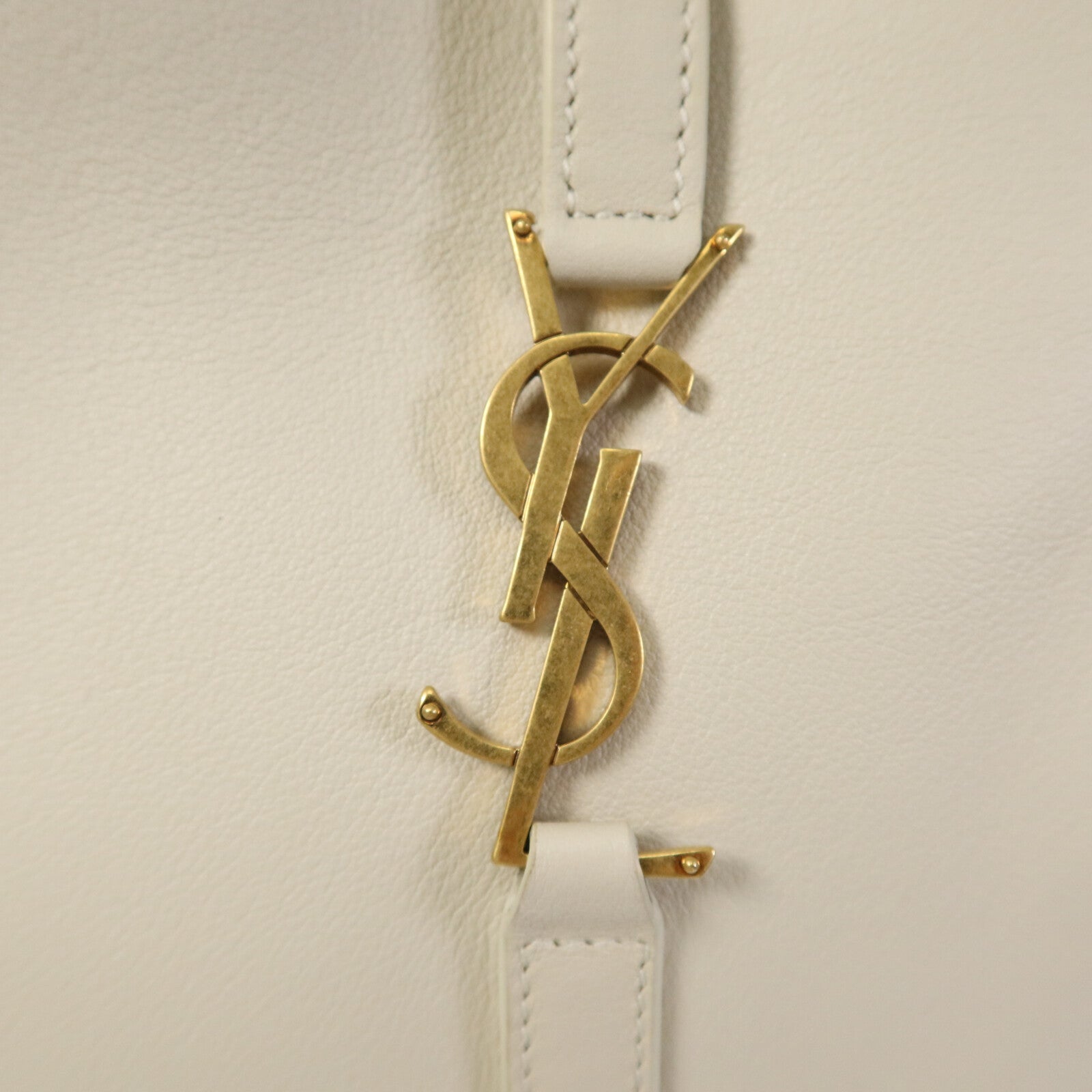SAINT LAURENT 牛皮皮革Hobo Small金扣手挽袋