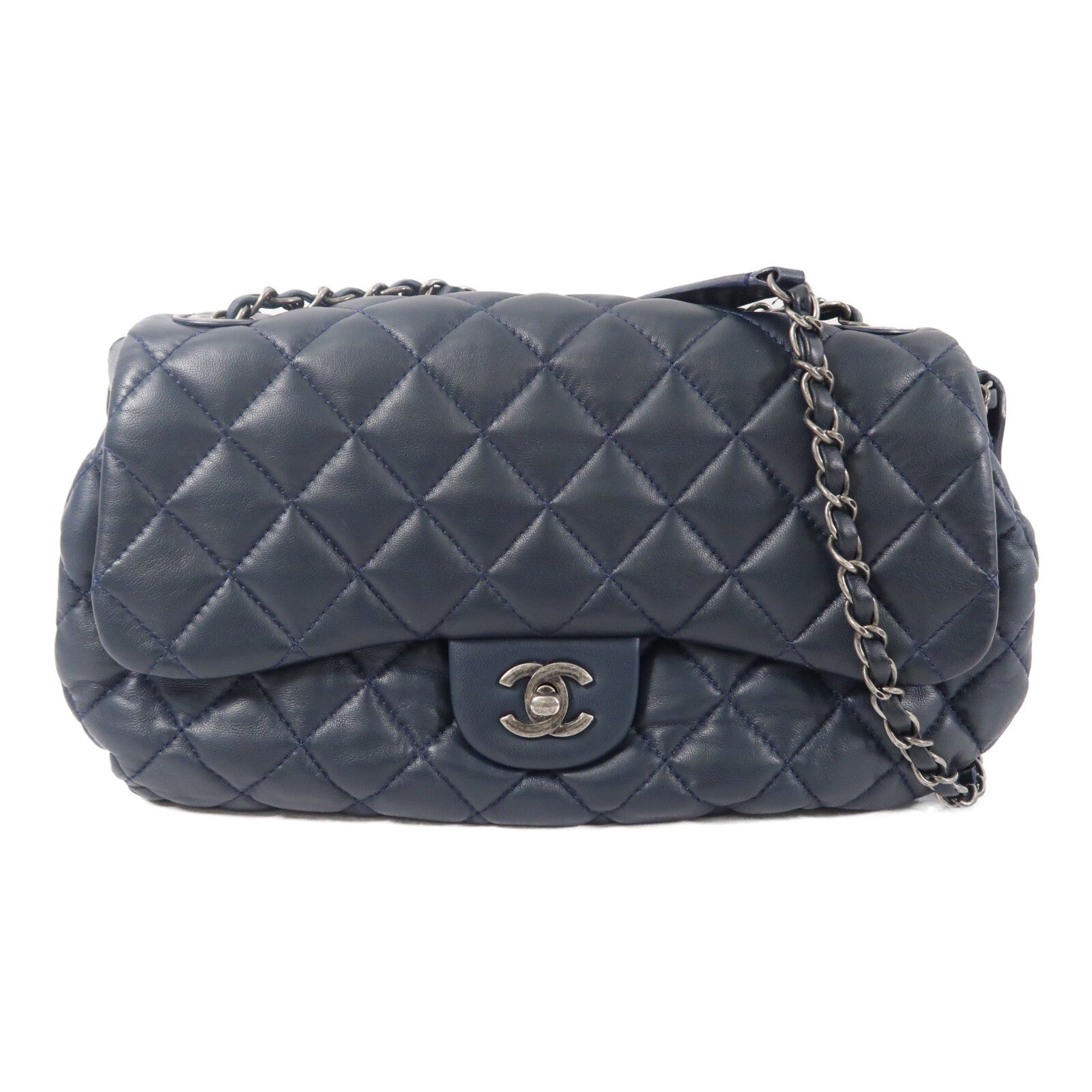CHANEL 羊皮皮革Shoulder Bag鏈帶肩背袋