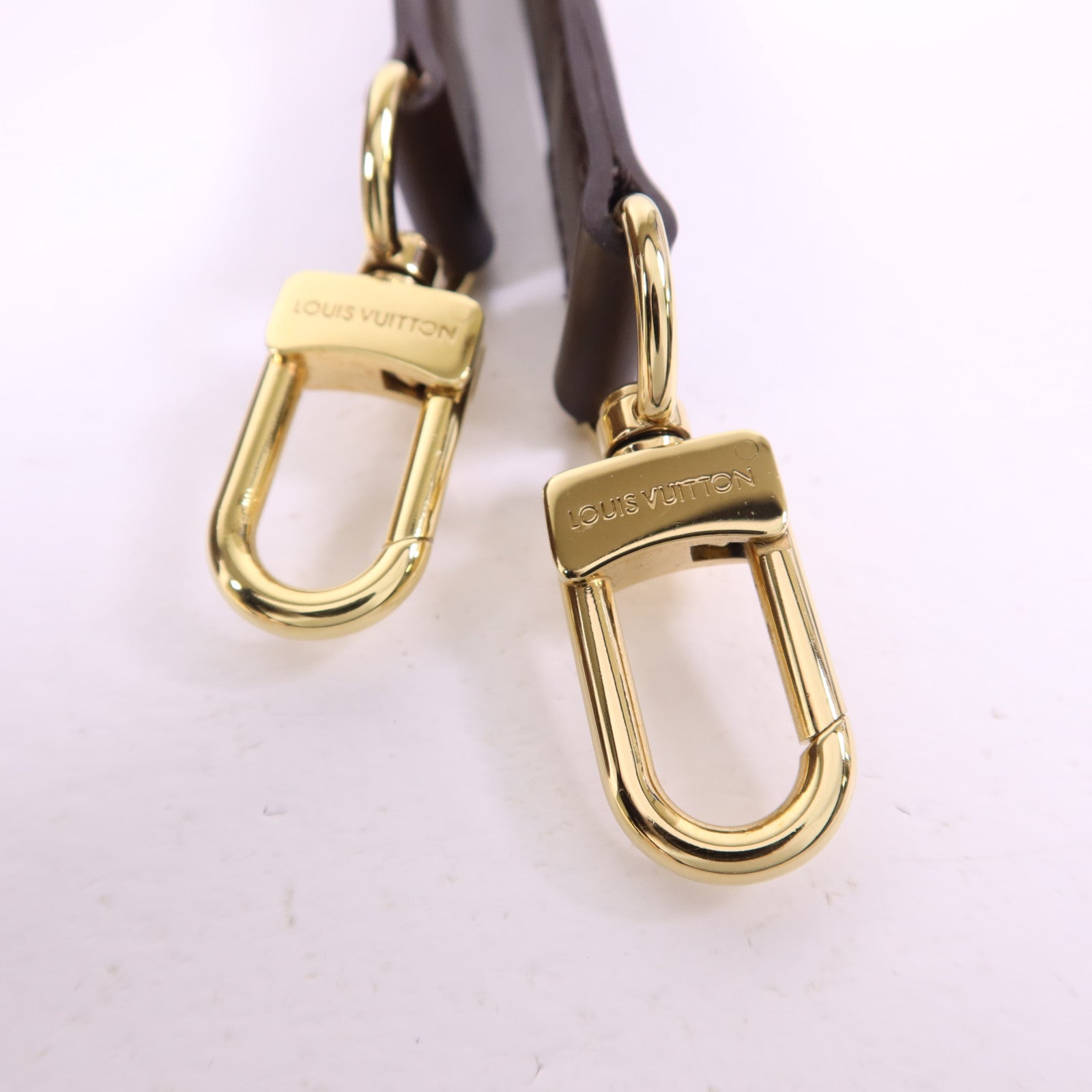 LOUIS VUITTON Damier Speedy Bandouliere 30金扣手挽肩背兩用袋棕色