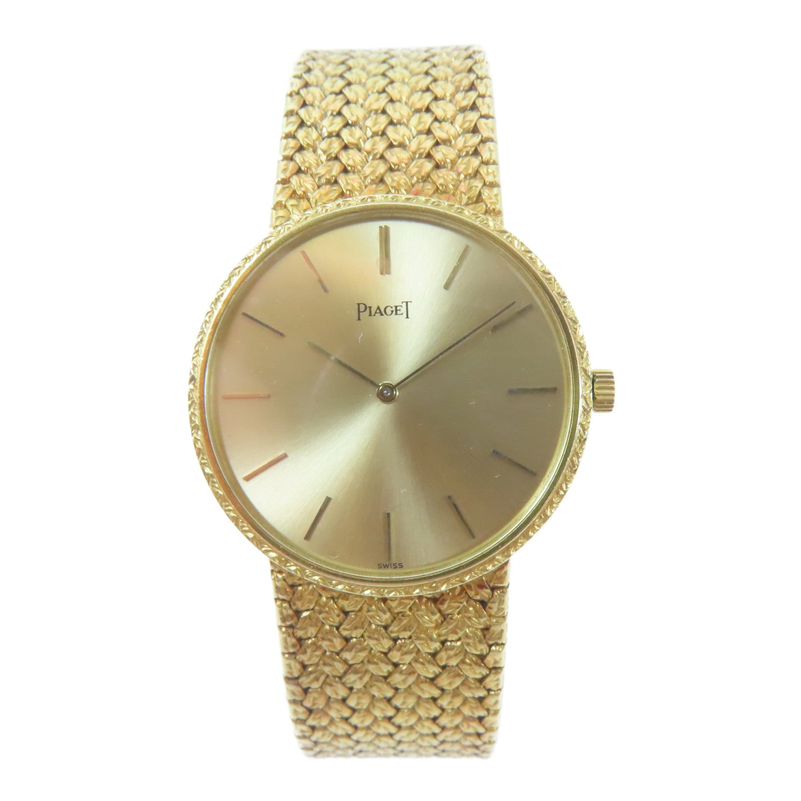 PIAGET 18K黃金Piaget Watch手錶手動機芯金色