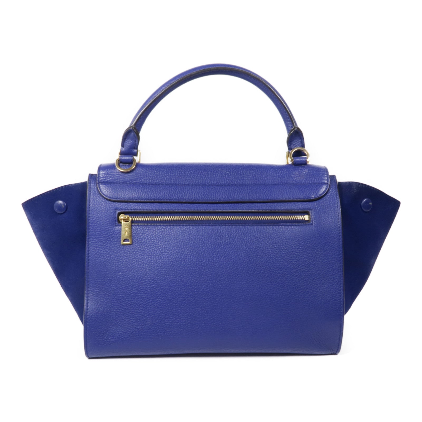 CELINE 【激減優惠】牛皮皮革Trapeze金扣手挽肩背兩用袋
