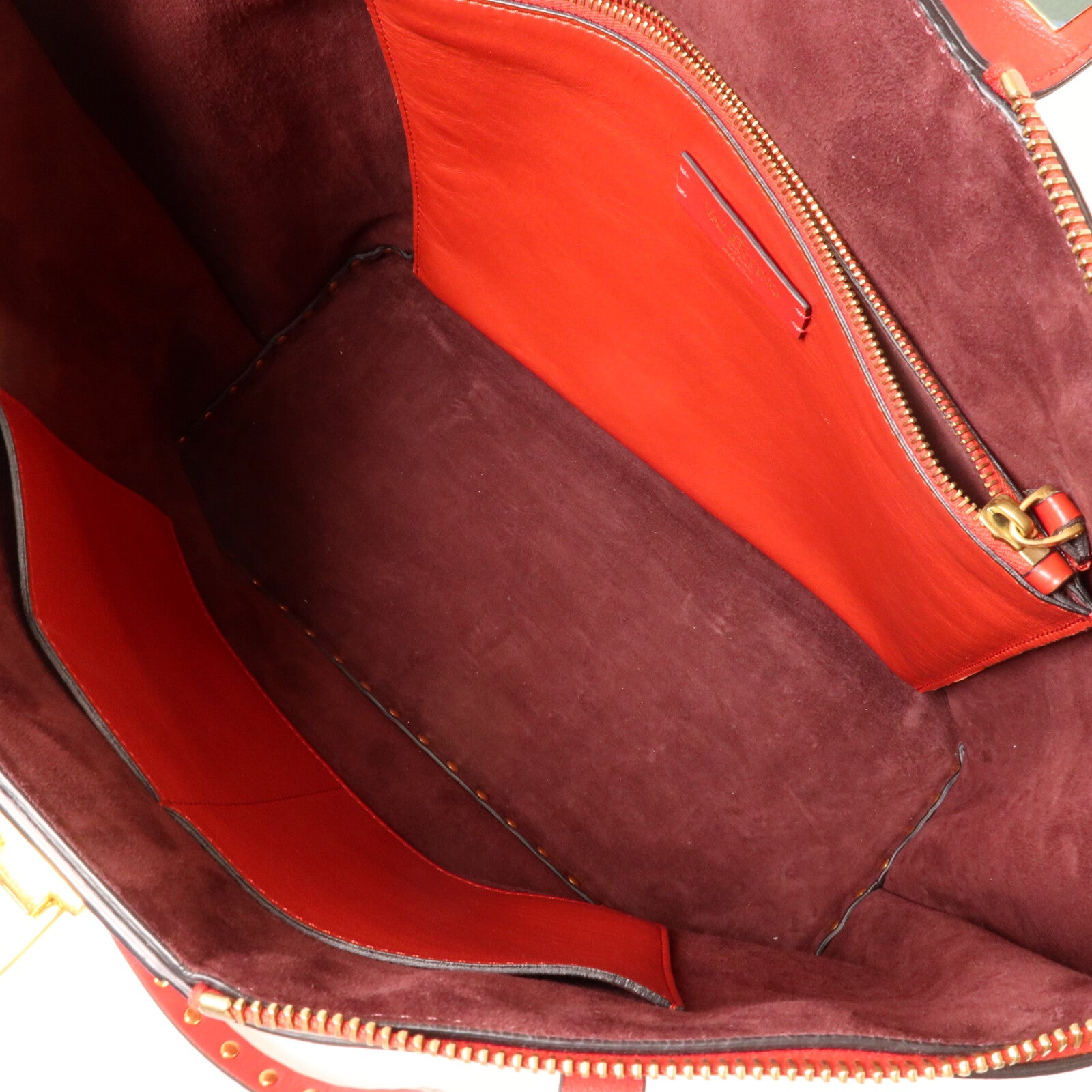 Valentino 牛皮皮革Rockstud Hyde Tote Bag手挽肩背兩用袋