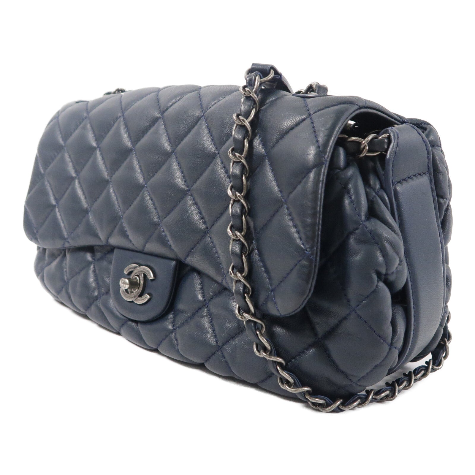 CHANEL 羊皮皮革Shoulder Bag鏈帶肩背袋